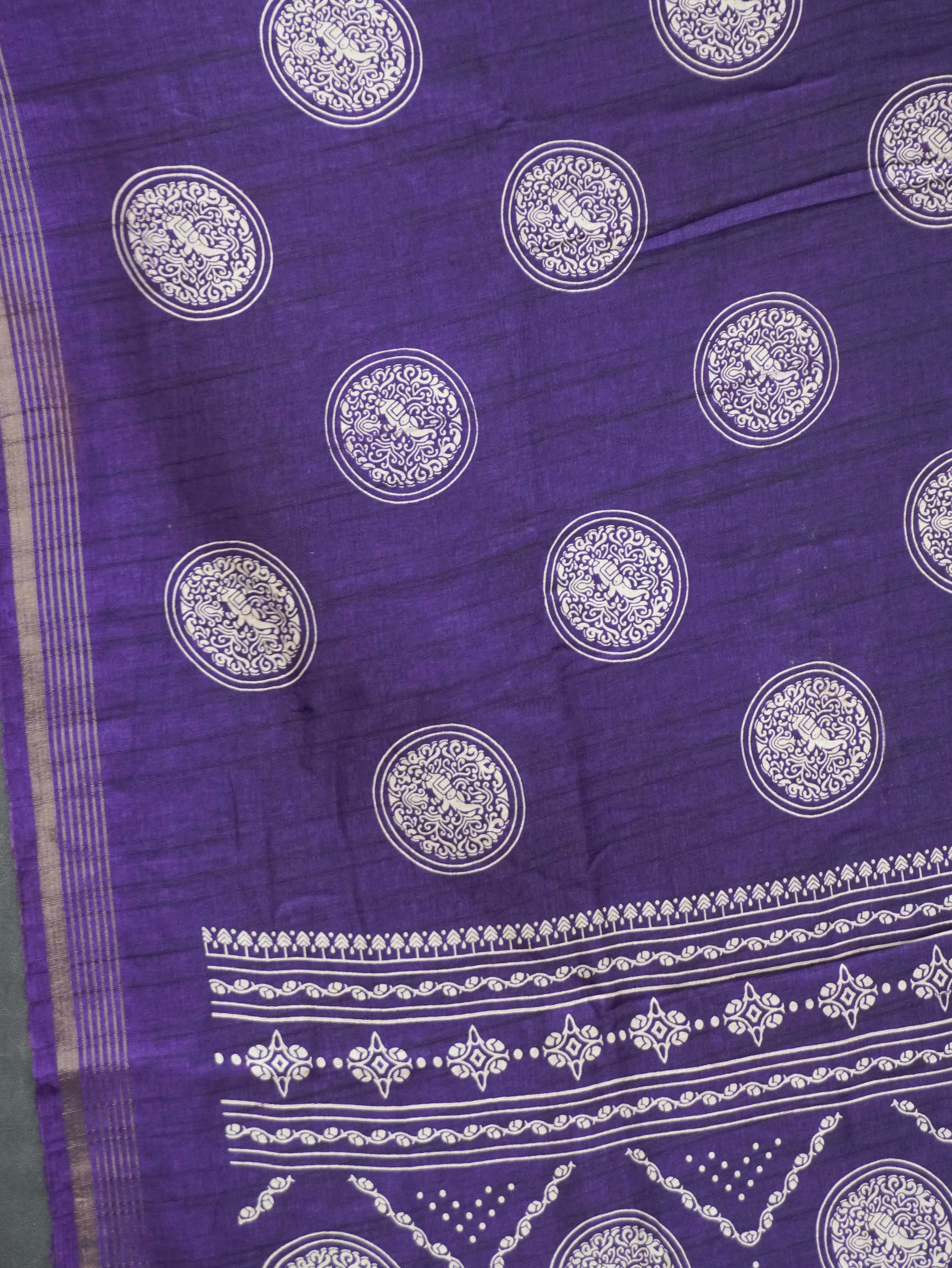 Fancy Printed Saree | TTDS3187
