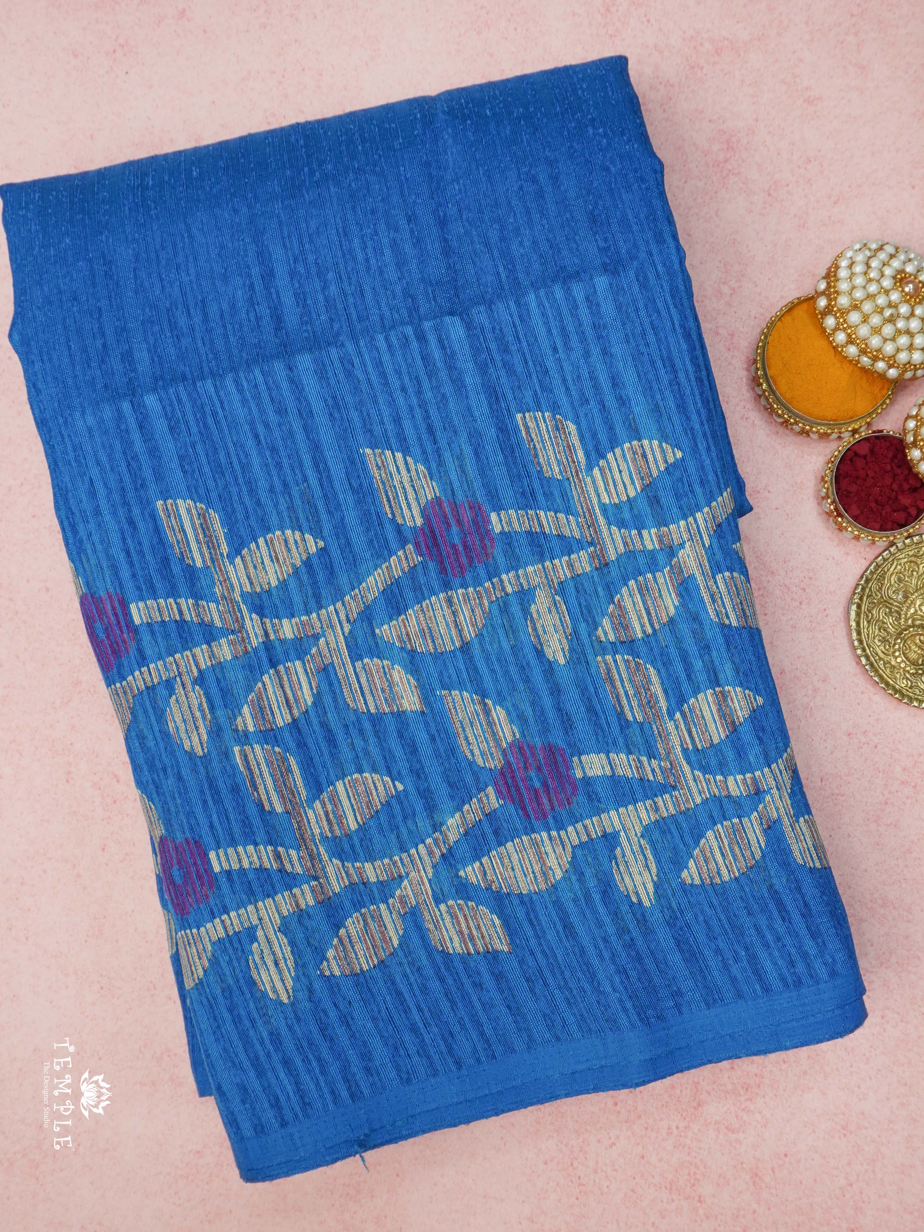 Linen Silk Saree | TTDS2266