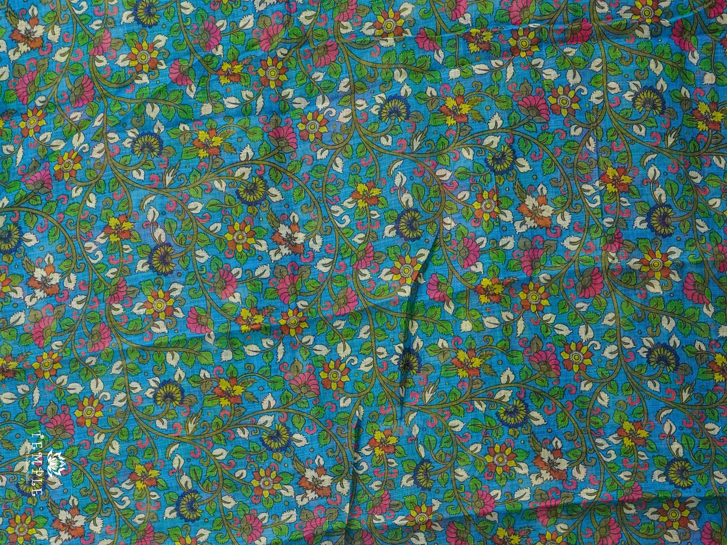 Printed Chanderi Cotton Saree | TTDS2186