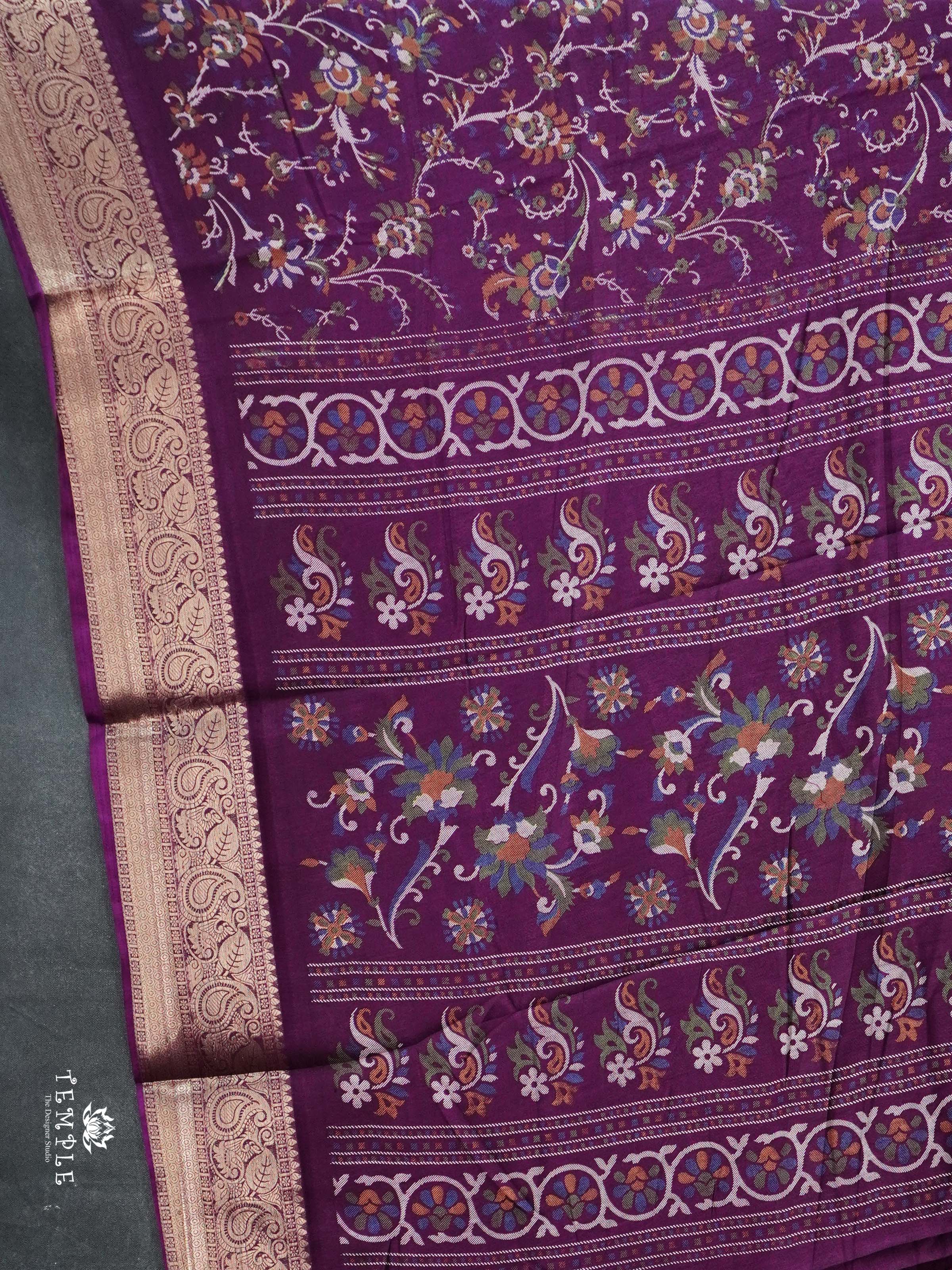 Fancy Cotton Saree | TTDS2765