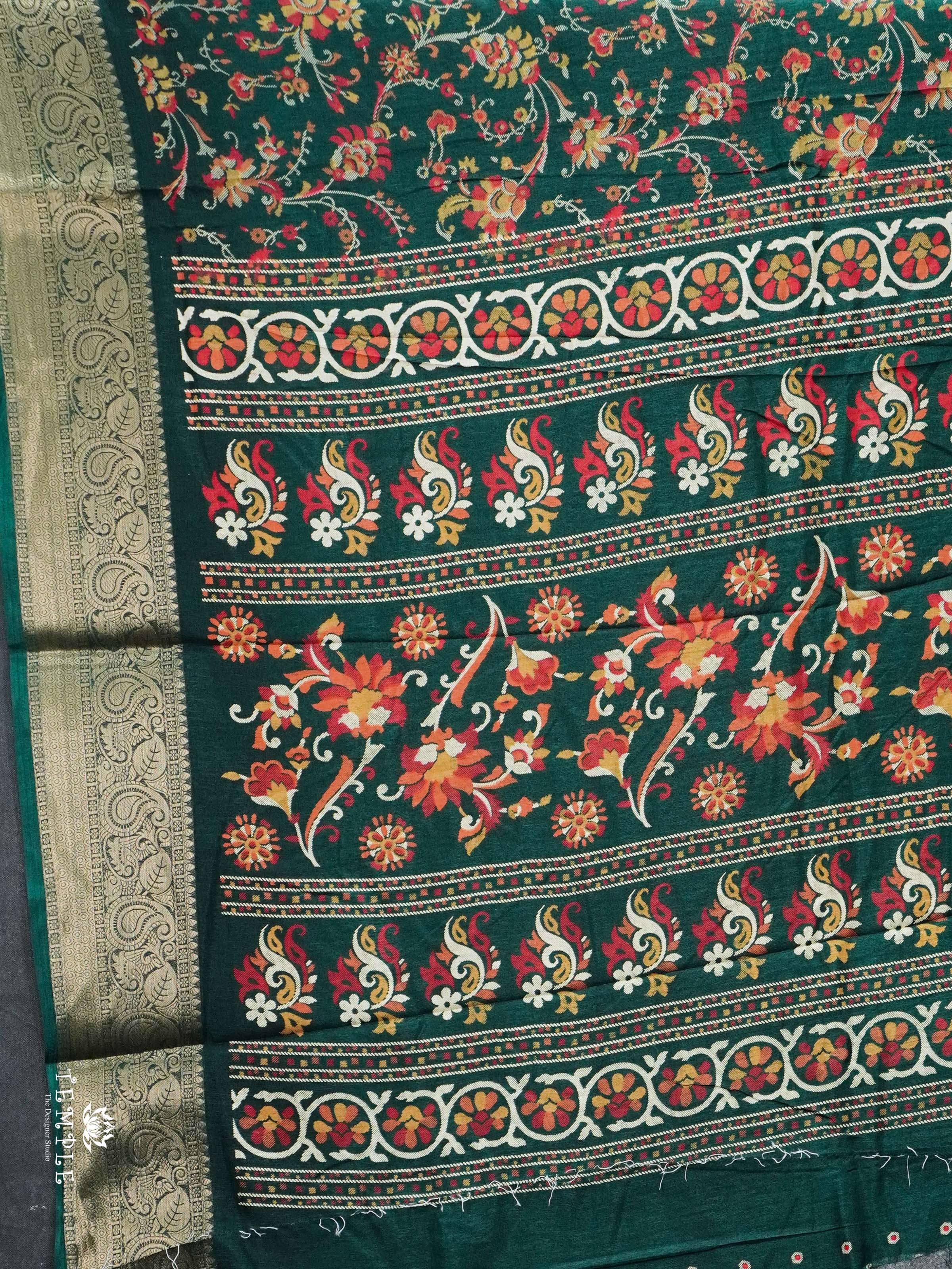 Fancy Cotton Saree | TTDS2765