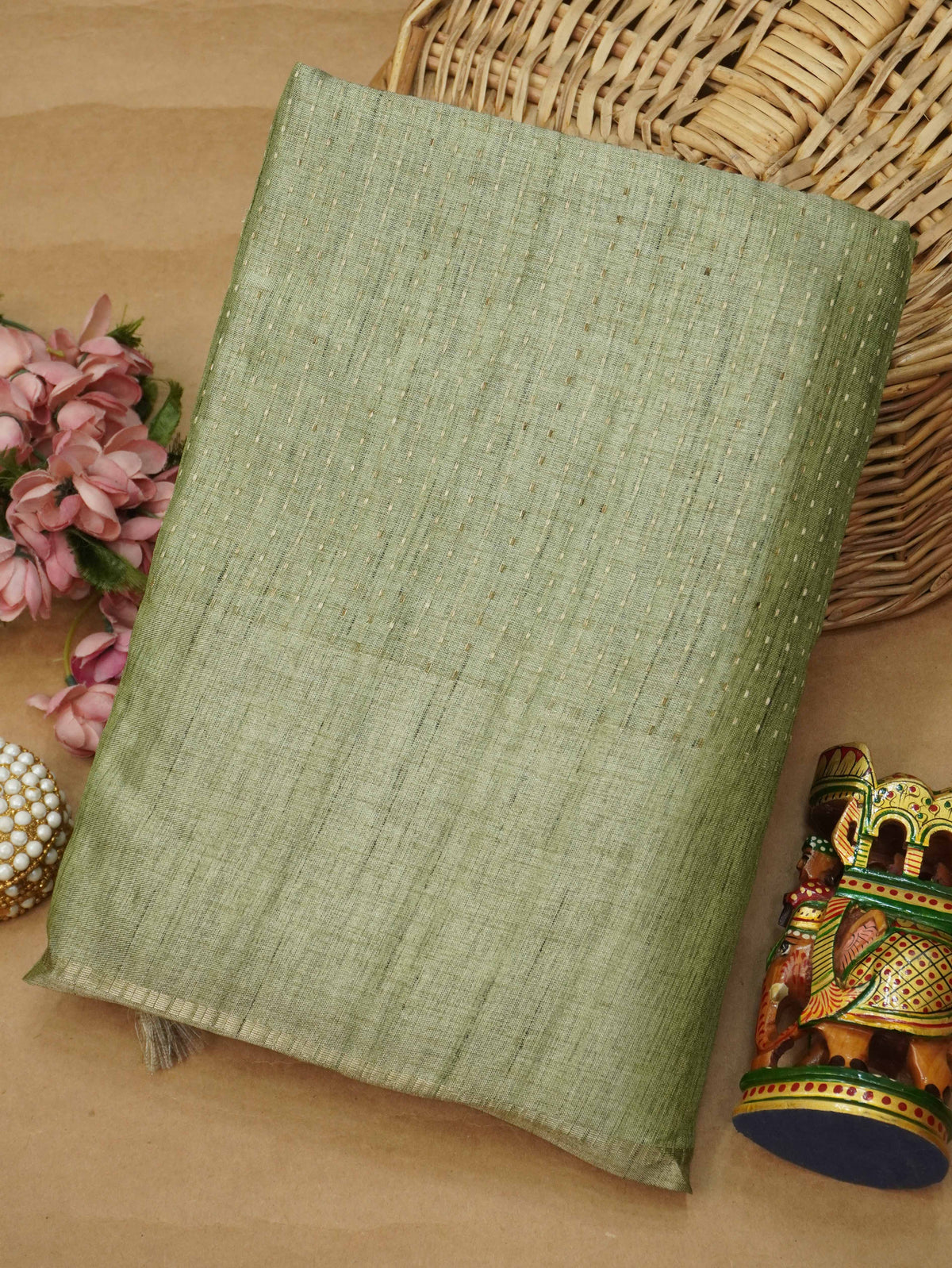 Ghicha handloom Saree | TTDS3611
