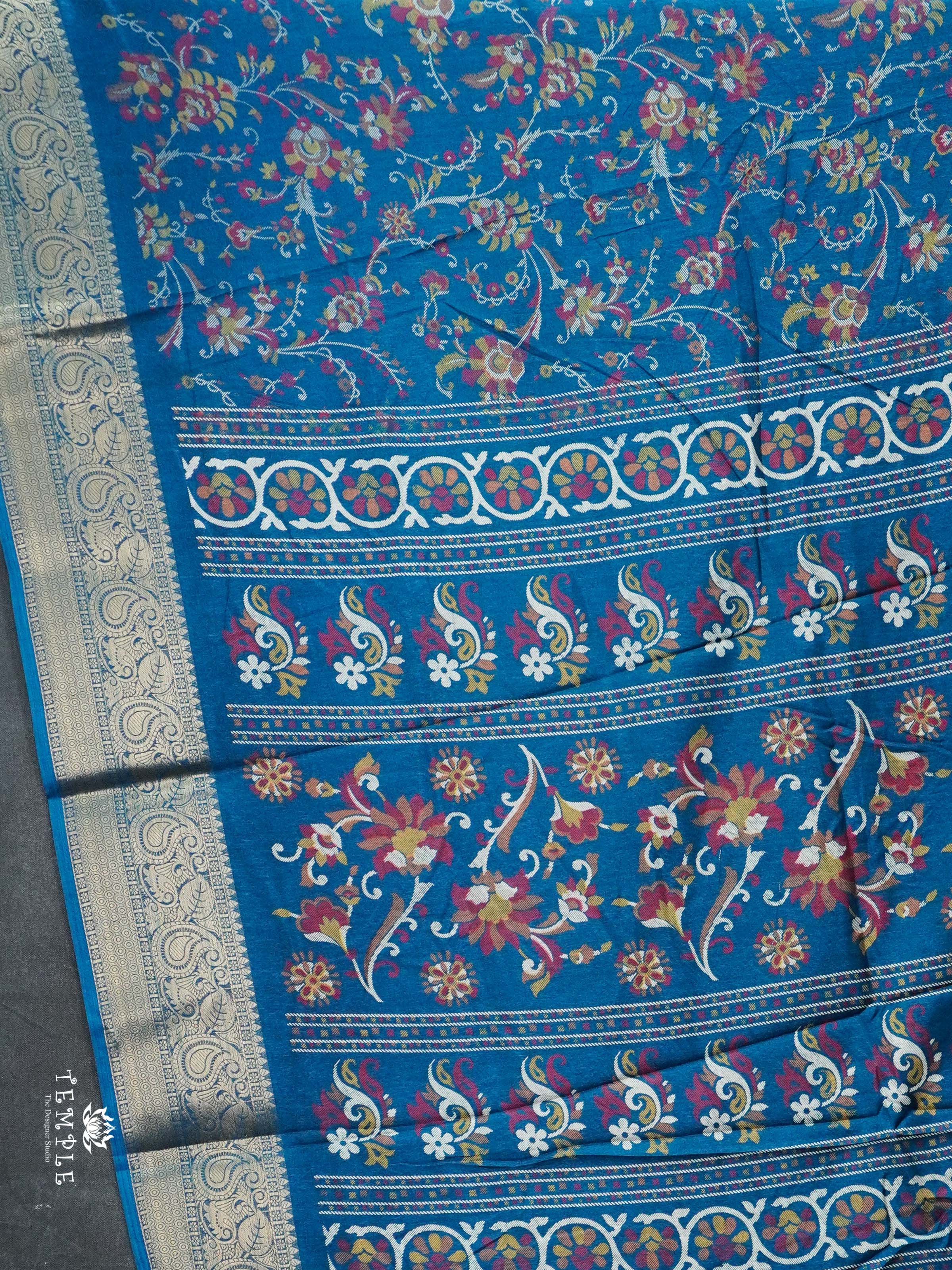 Fancy Cotton Saree | TTDS2765