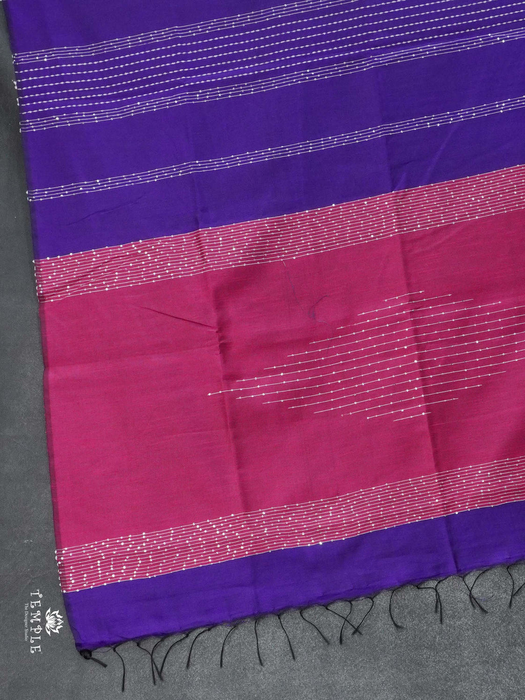 Raw Silk Saree with sequins Work | TTDS2100