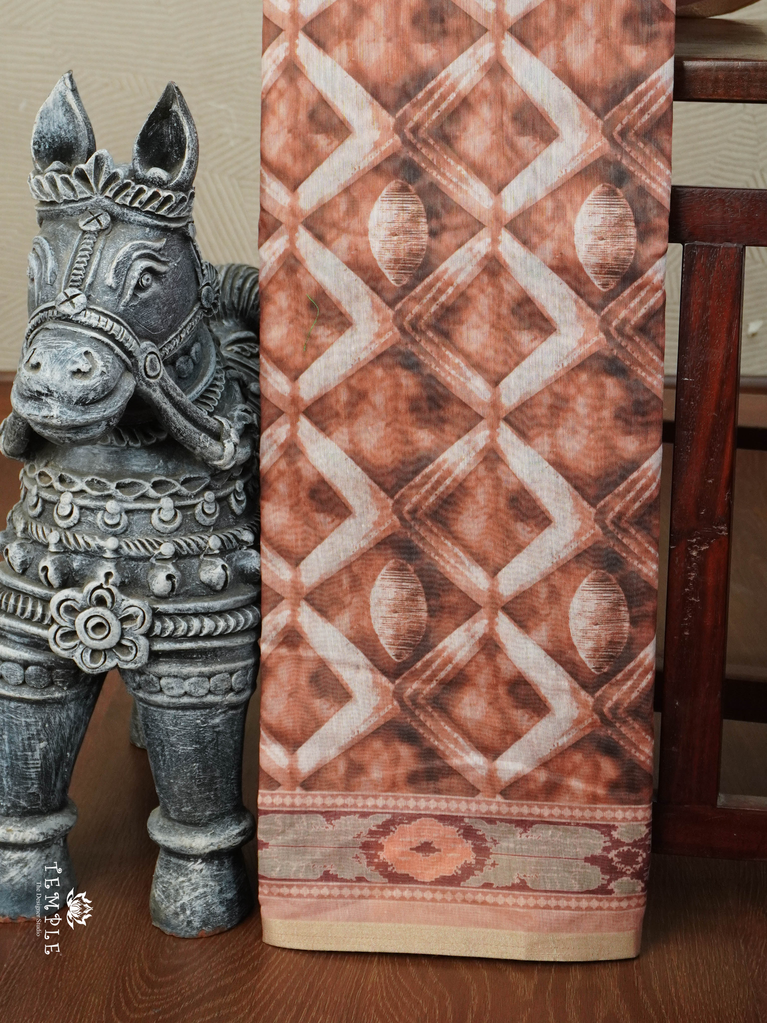 Chanderi Cotton Saree | TTDS2777