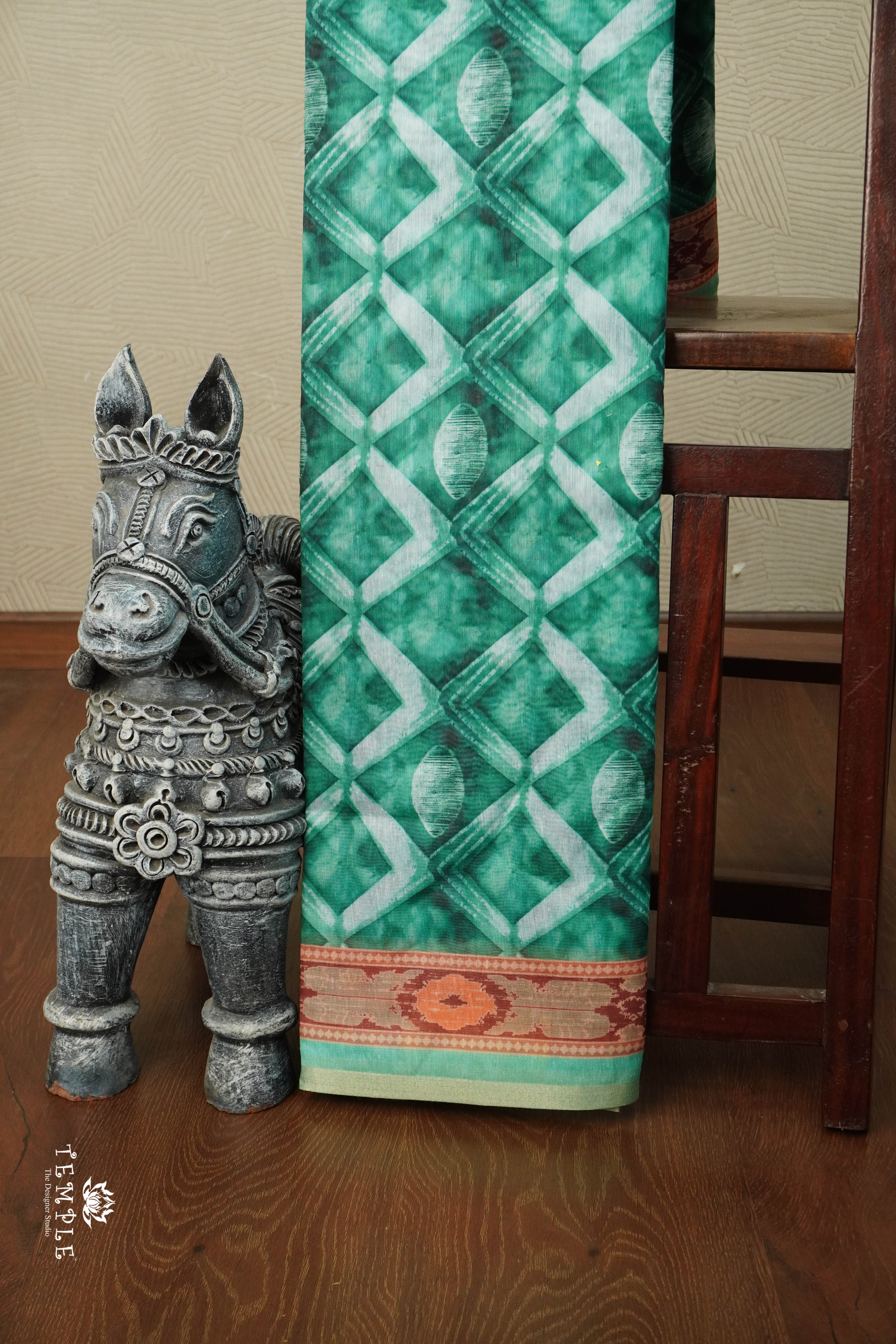 Chanderi Cotton Saree | TTDS2777