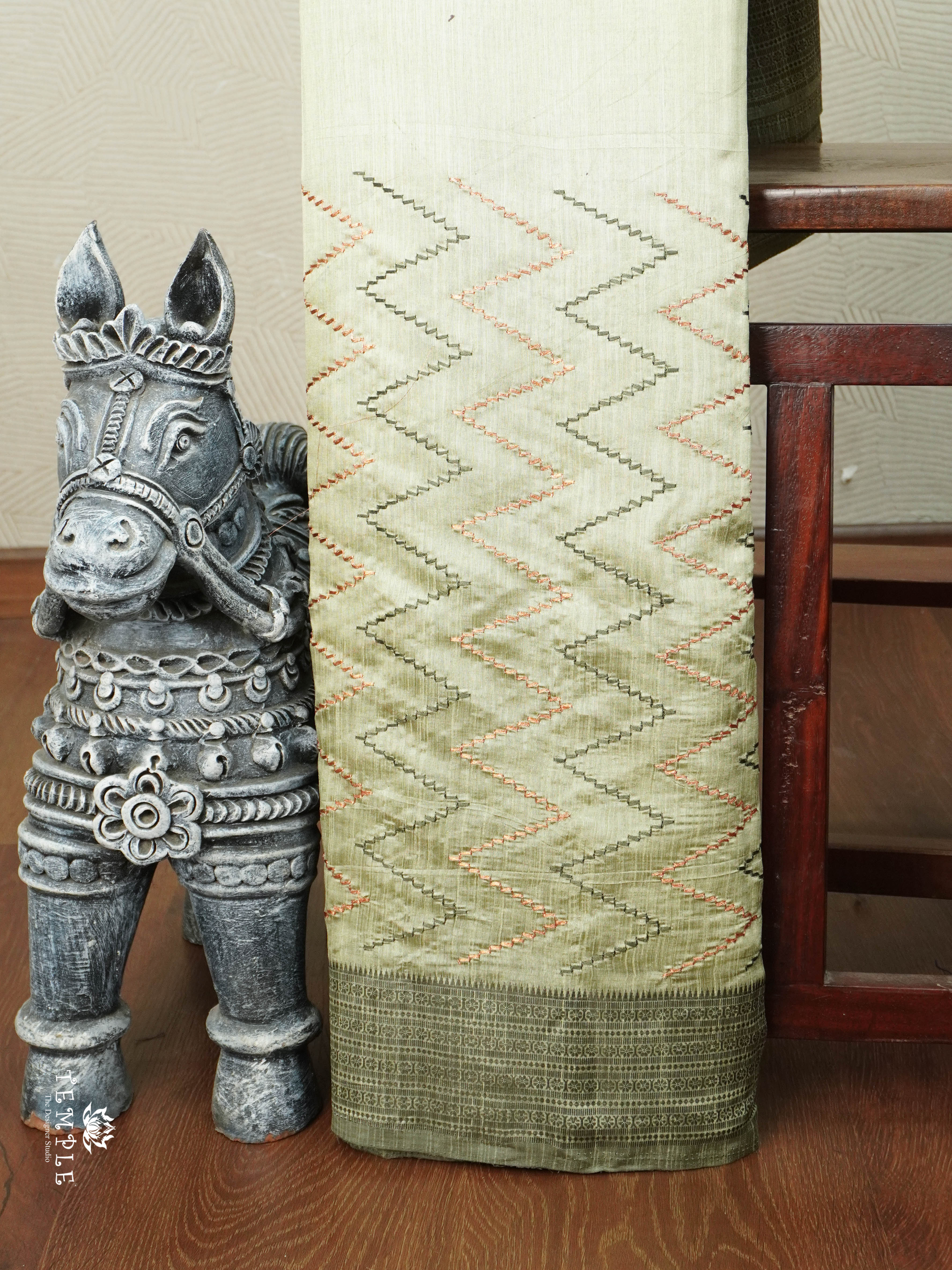 Fancy Tussar Saree | TTDS2774