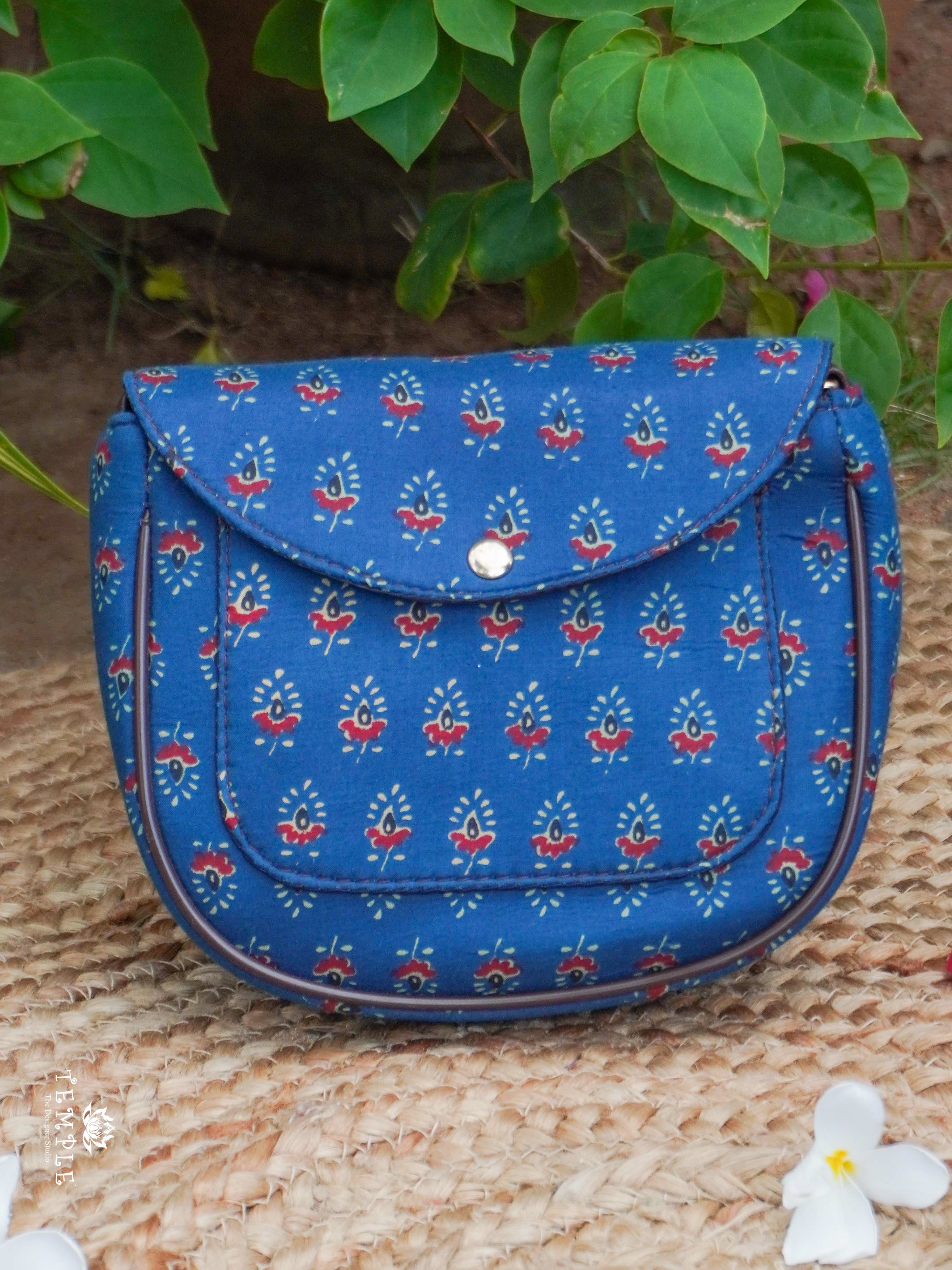 Block Printed Sling Bags | TTDS2192