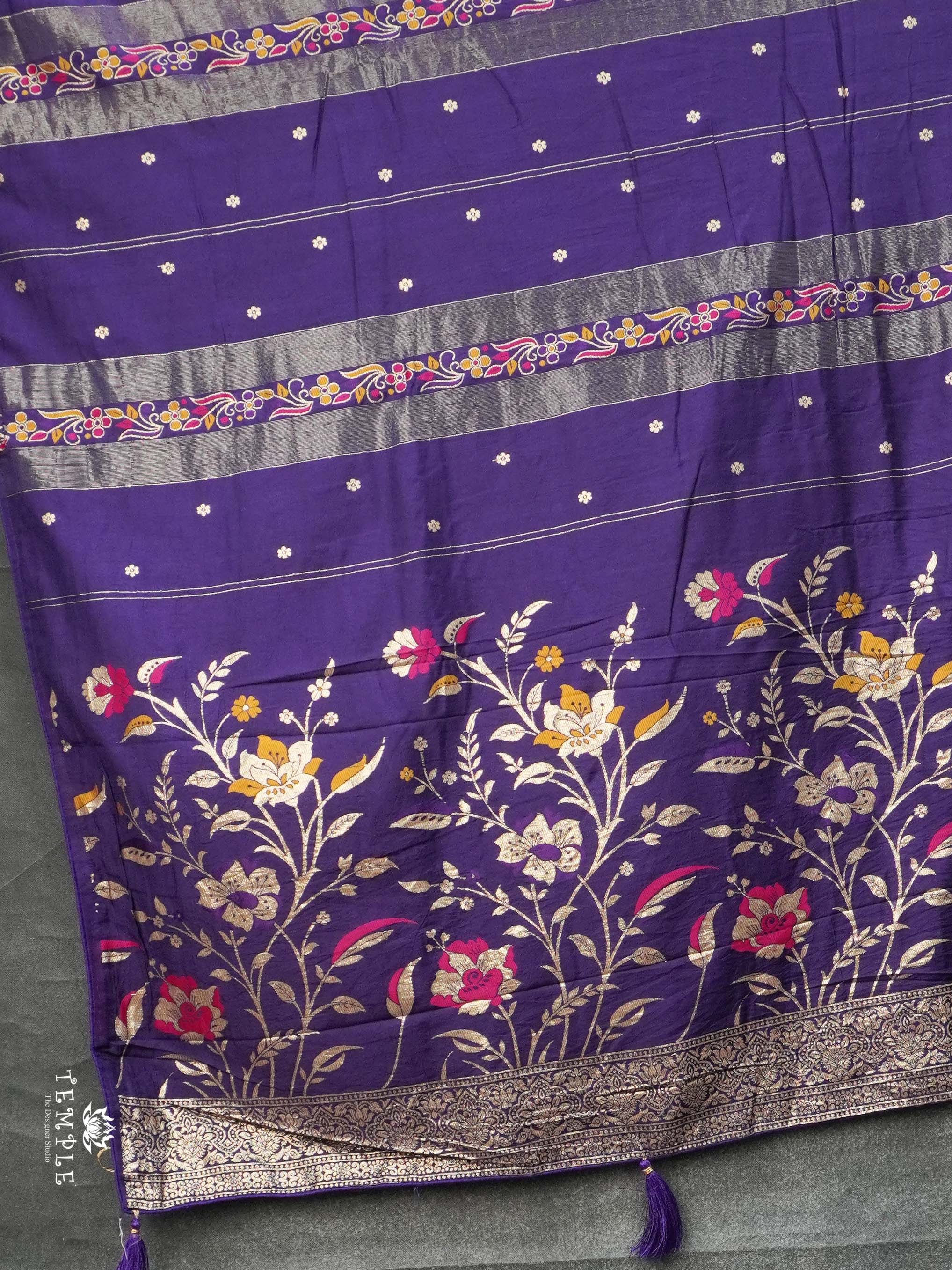 Viscose Georgette Saree | TTDS2374