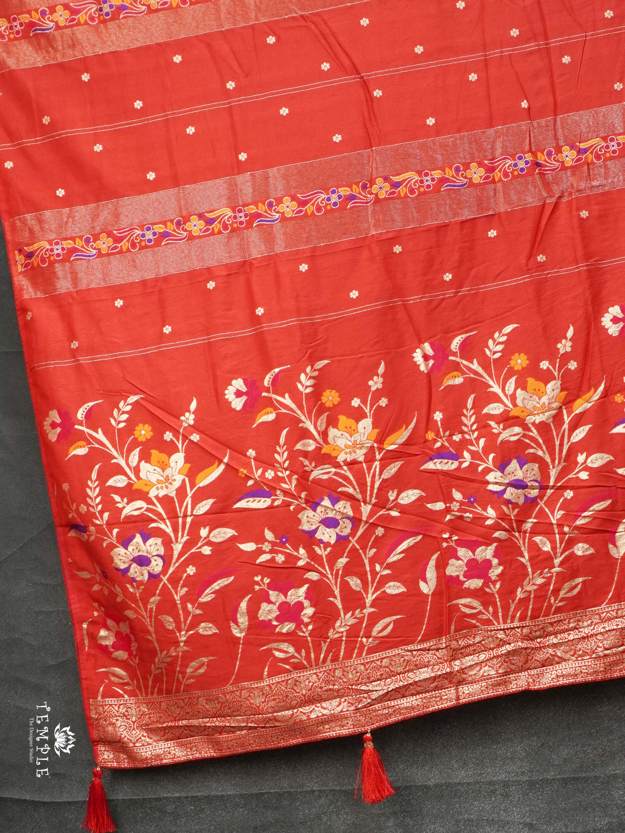 Viscose Georgette Saree | TTDS2374