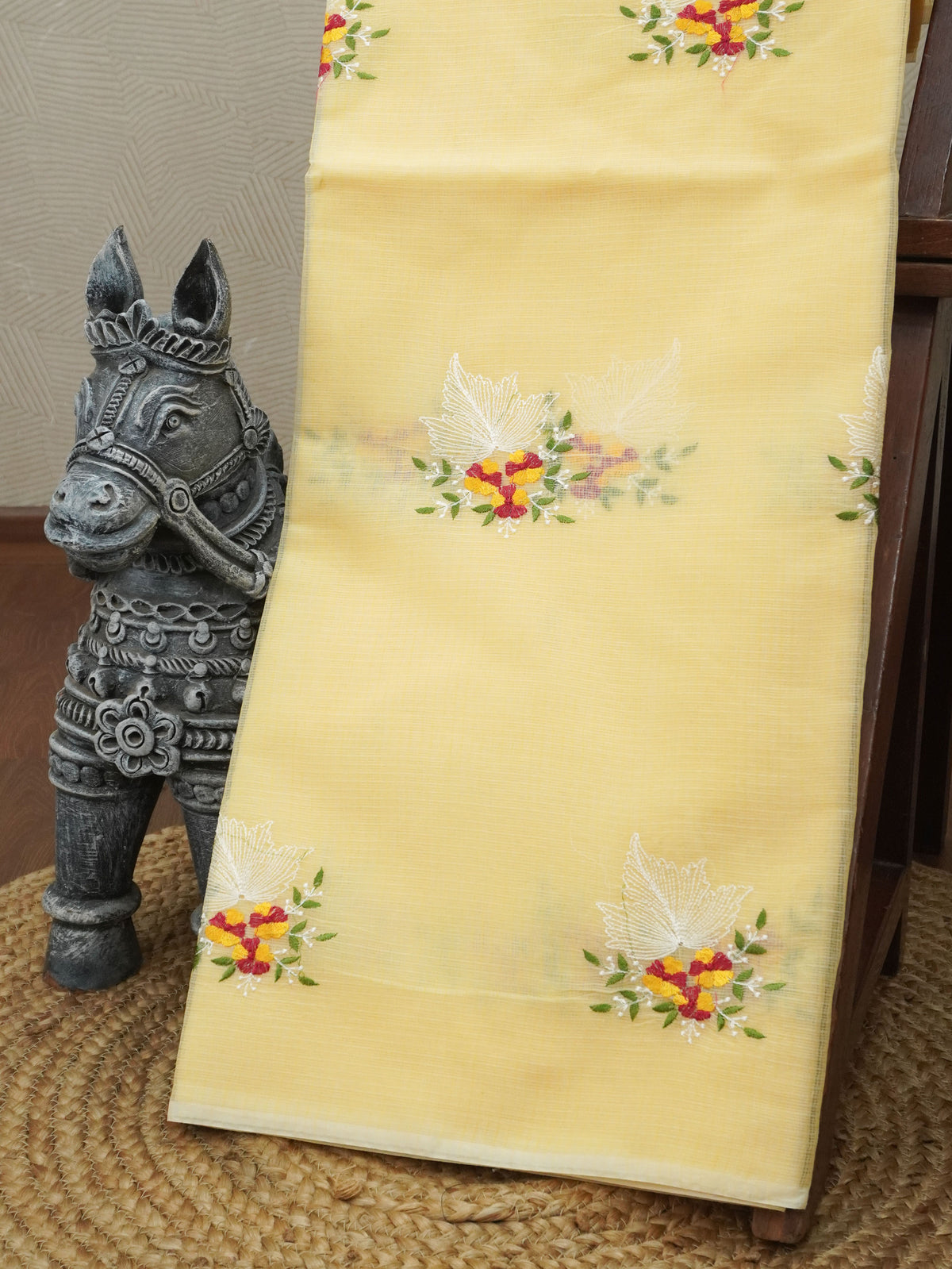 Kota Saree With Embroidery Work | TTDS3644