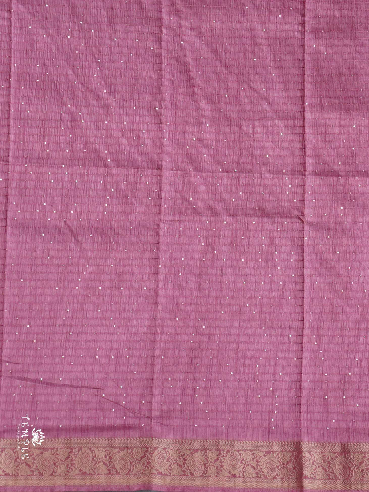 Sequins Tussar Saree | TTDS2692