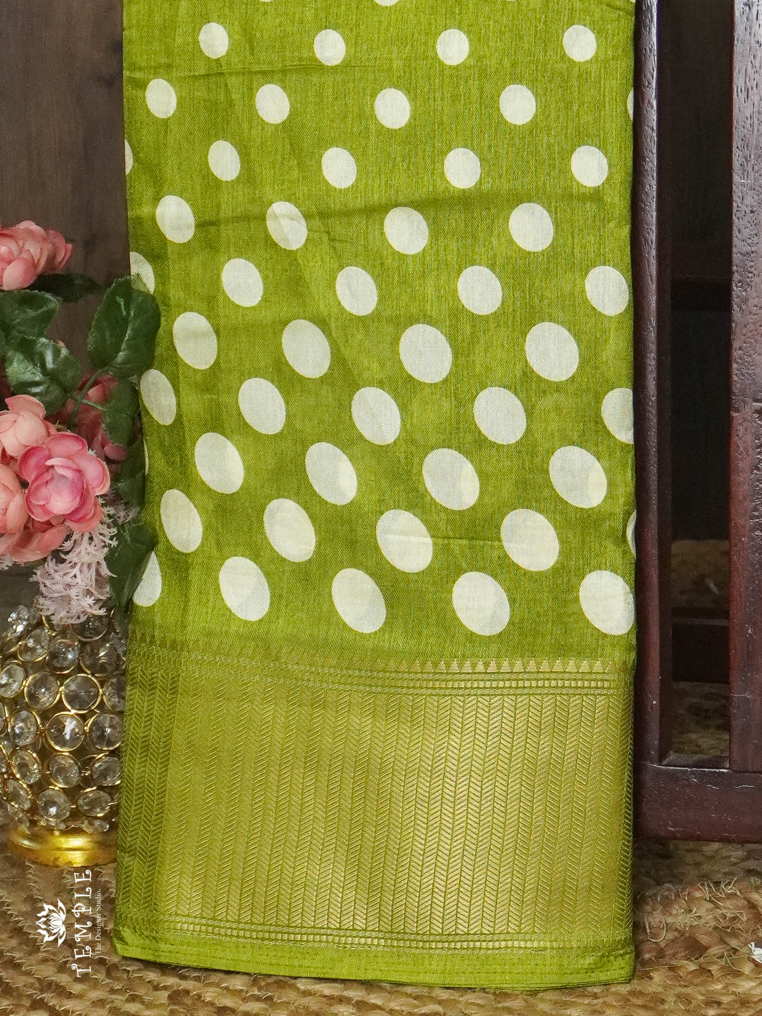 Dola Saree With Polka Dots | TTDS1313 | Sparkling Deals