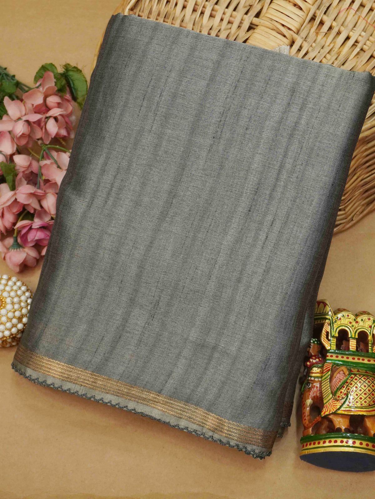 Ghicha Handloom Saree | TTDS3625