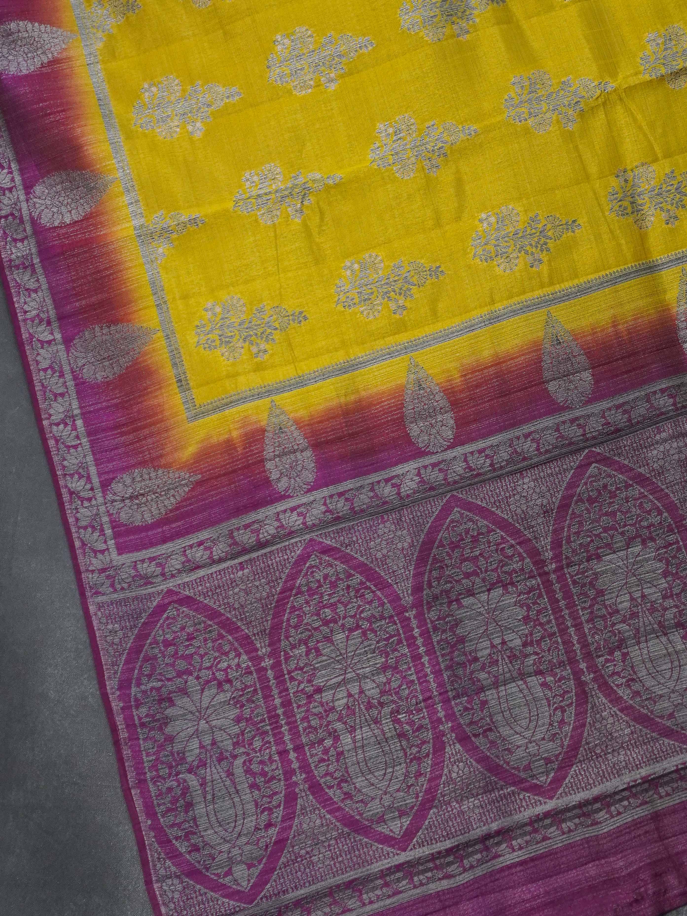 Semi Tussar Silk Saree | TTDS3192