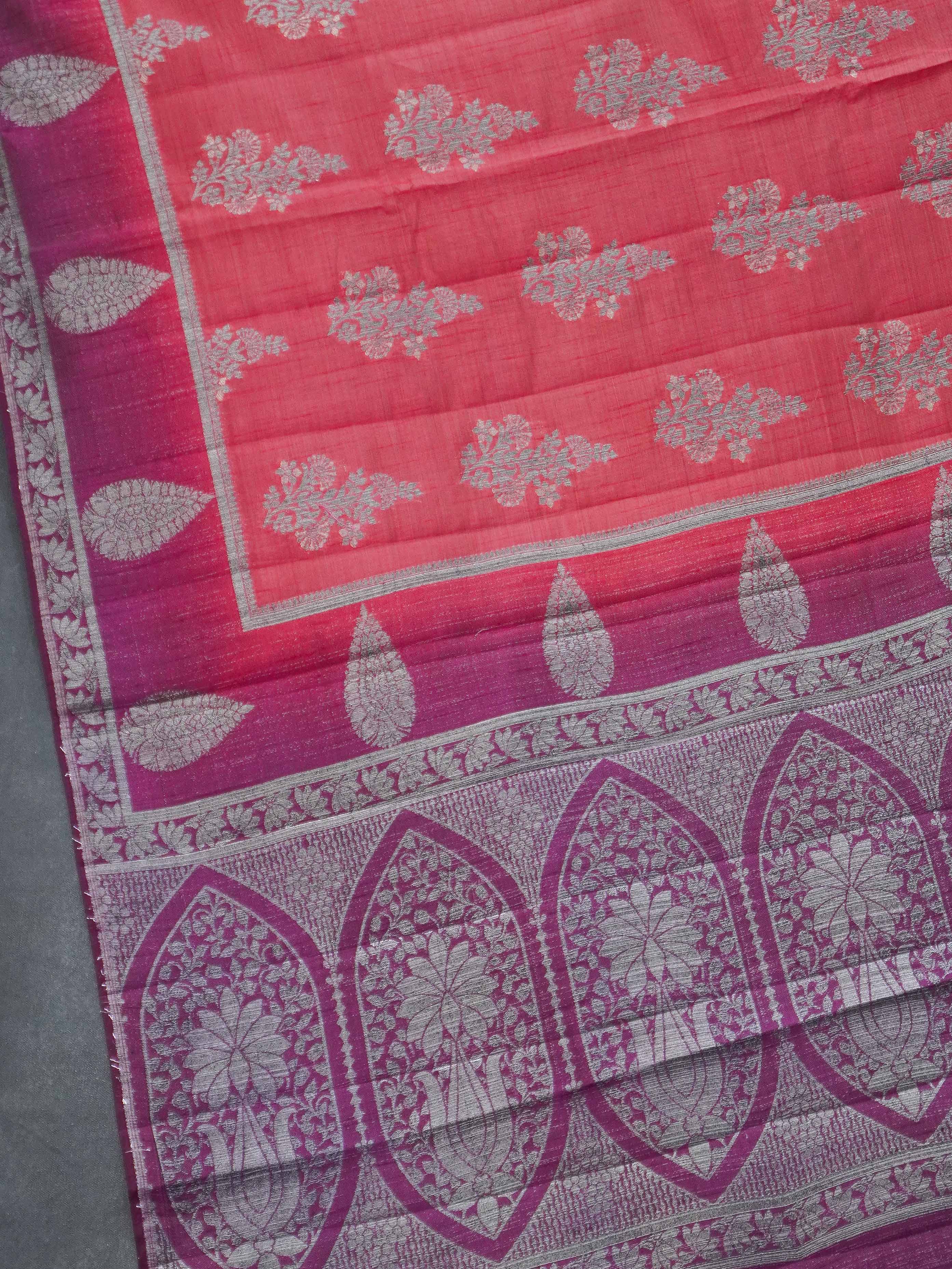 Semi Tussar Silk Saree | TTDS3192