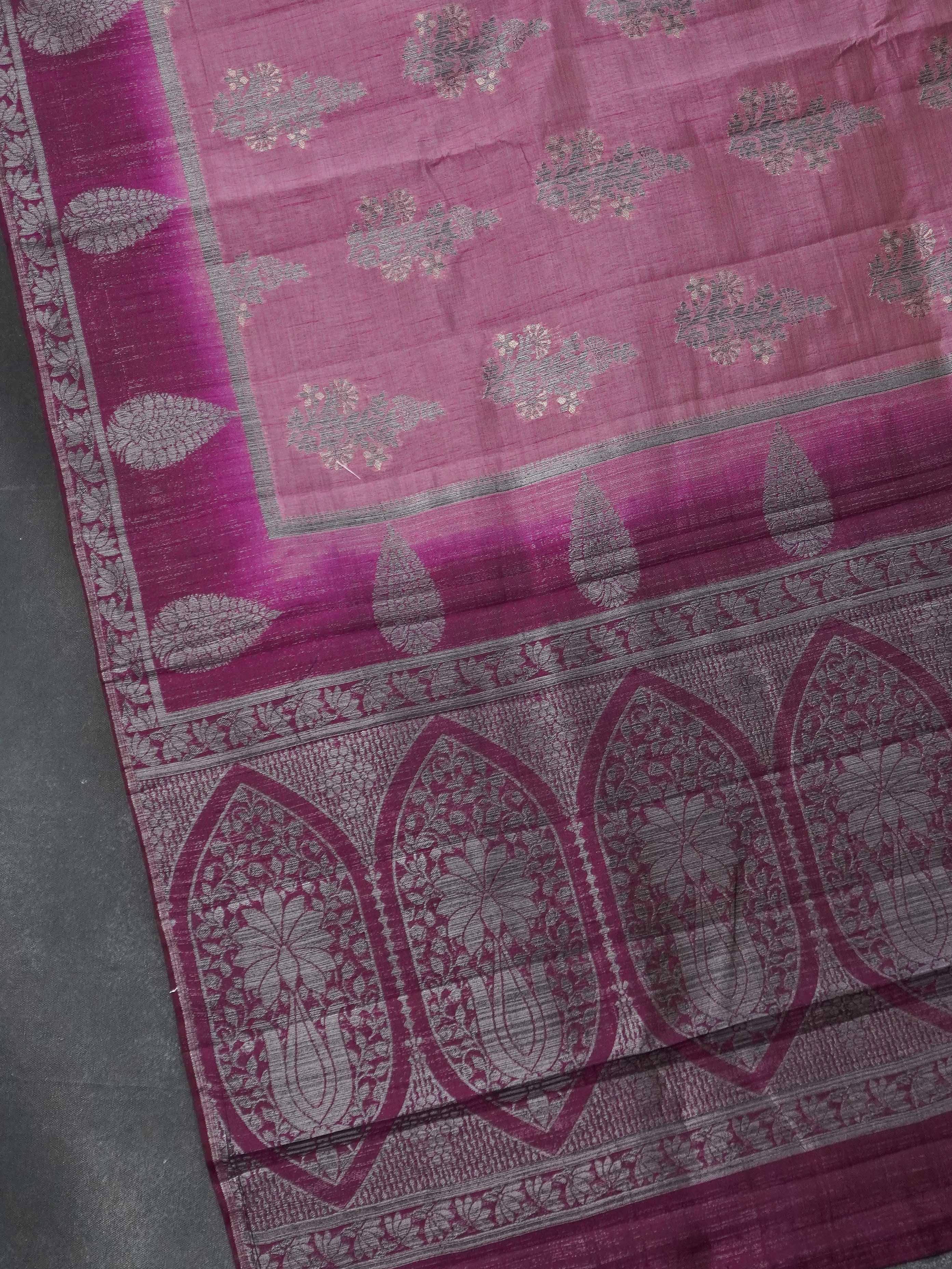 Semi Tussar Silk Saree | TTDS3192