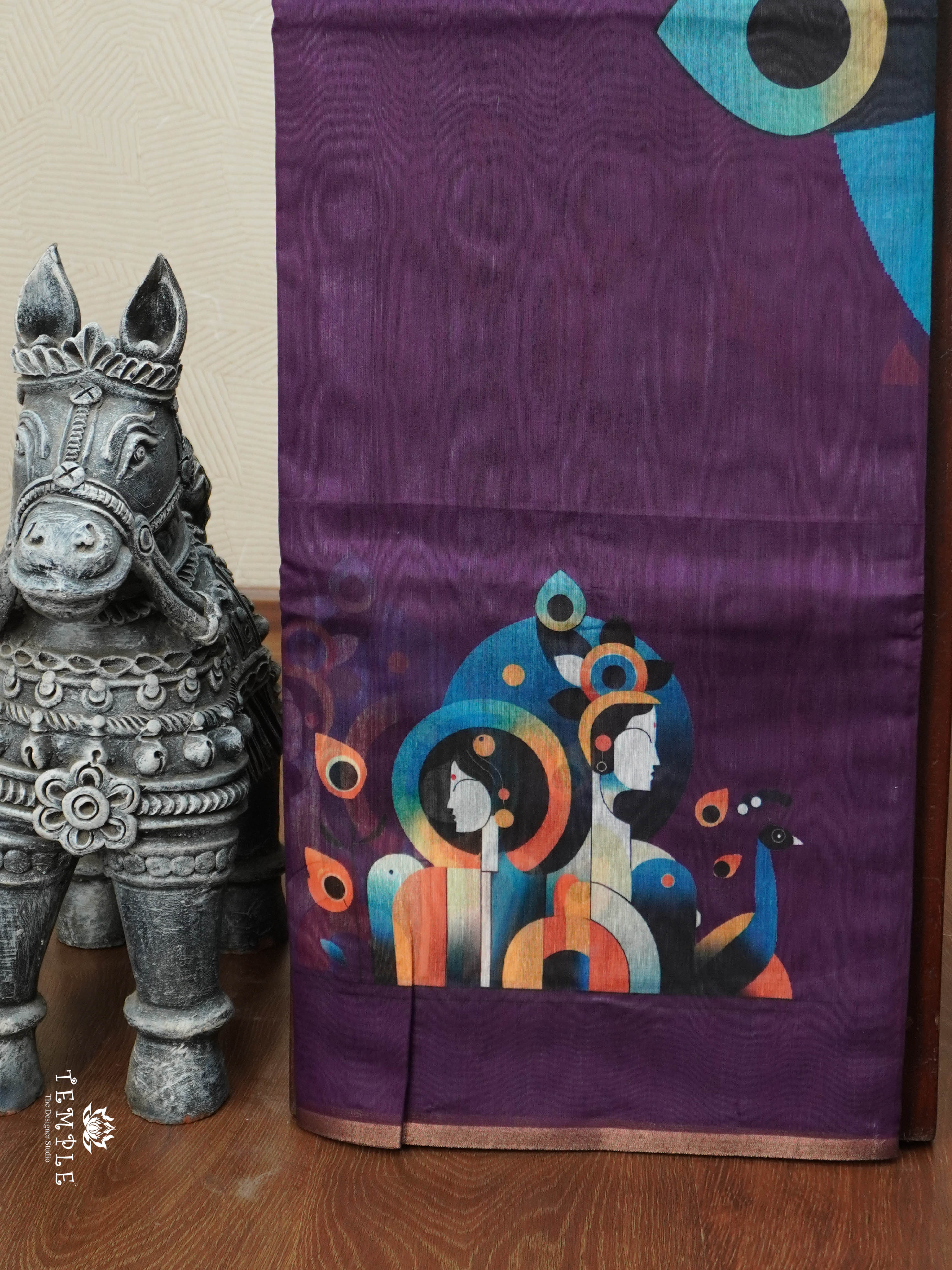 Chanderi Silk Cotton Saree | TTDS2772