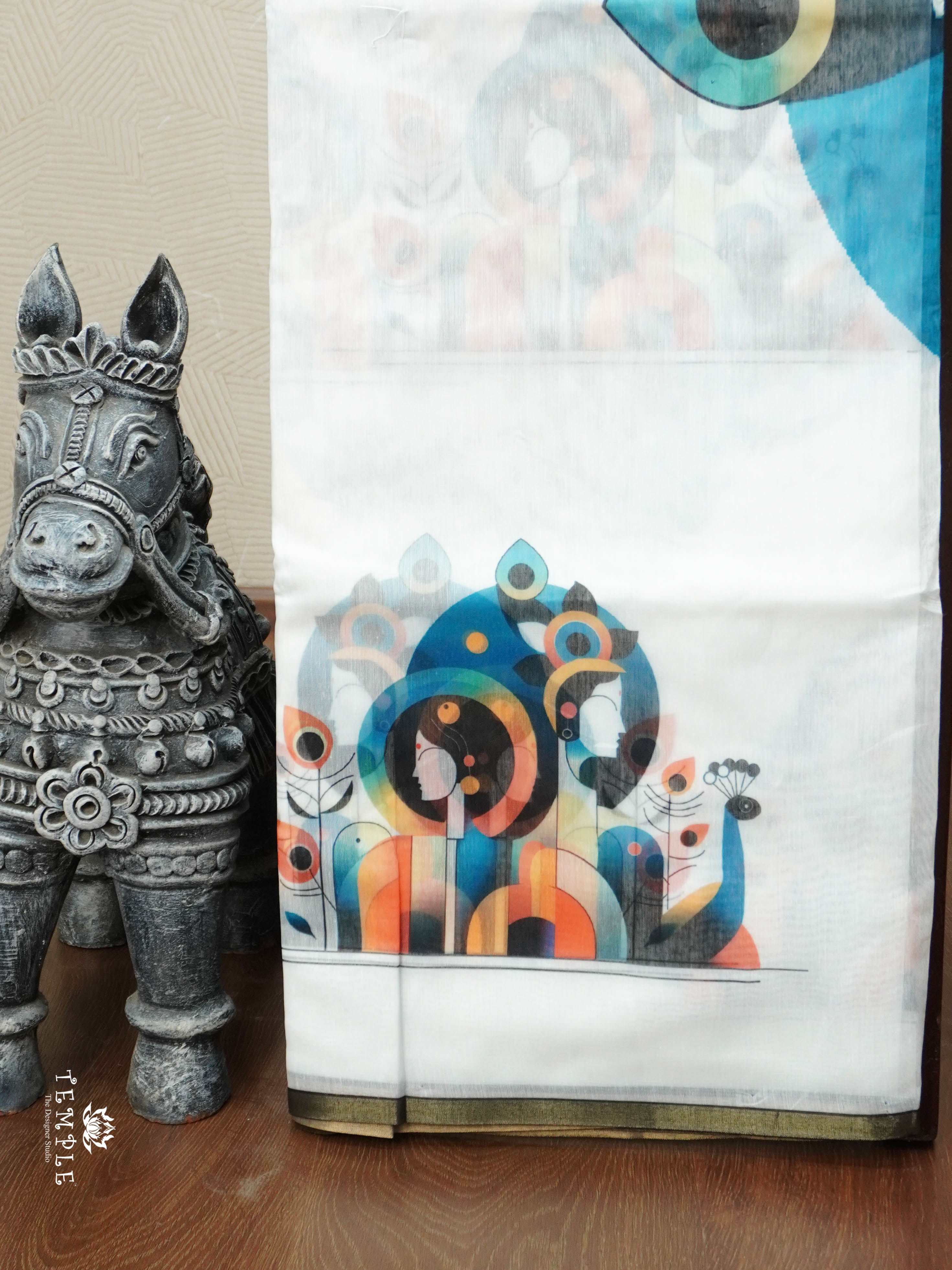 Chanderi Silk Cotton Saree | TTDS2772