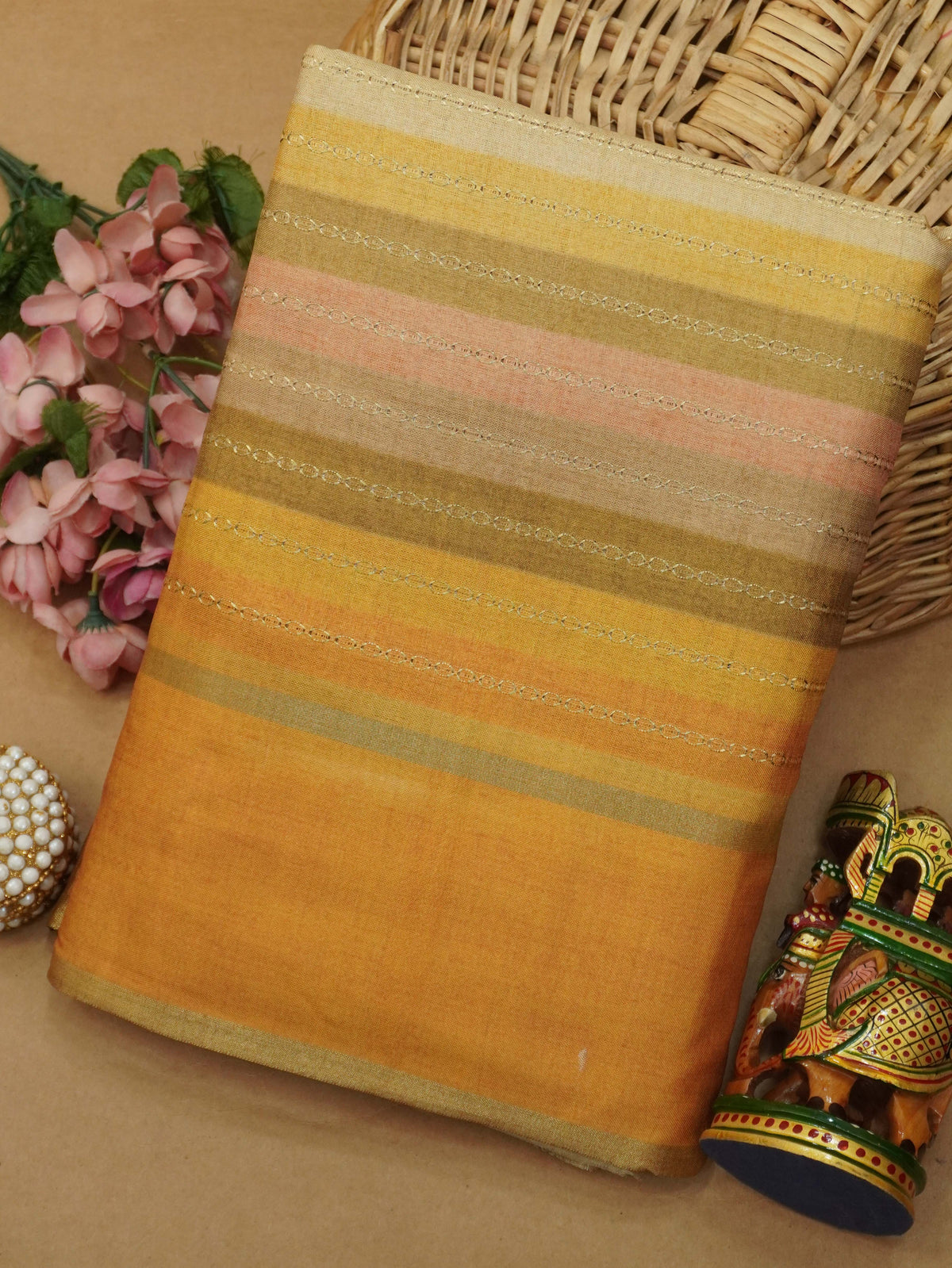 Handloom Silk Saree | TTDS3617