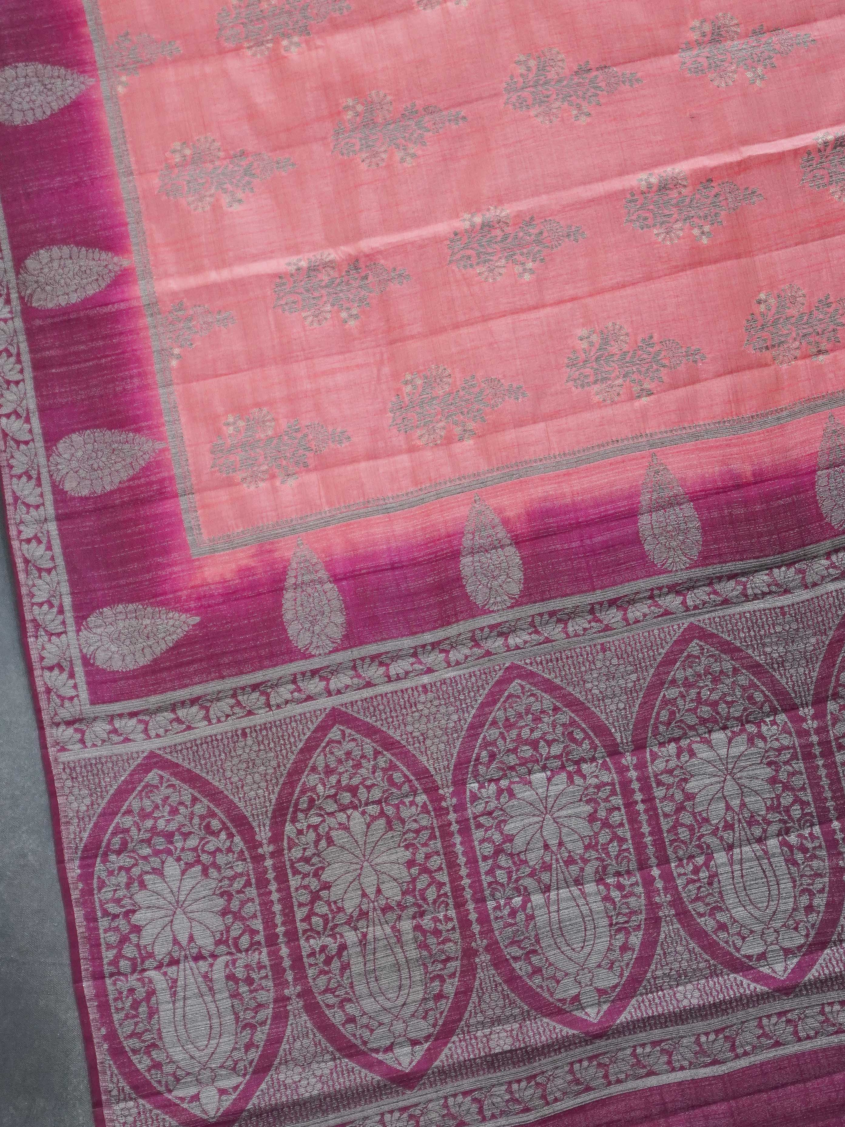 Semi Tussar Silk Saree | TTDS3192