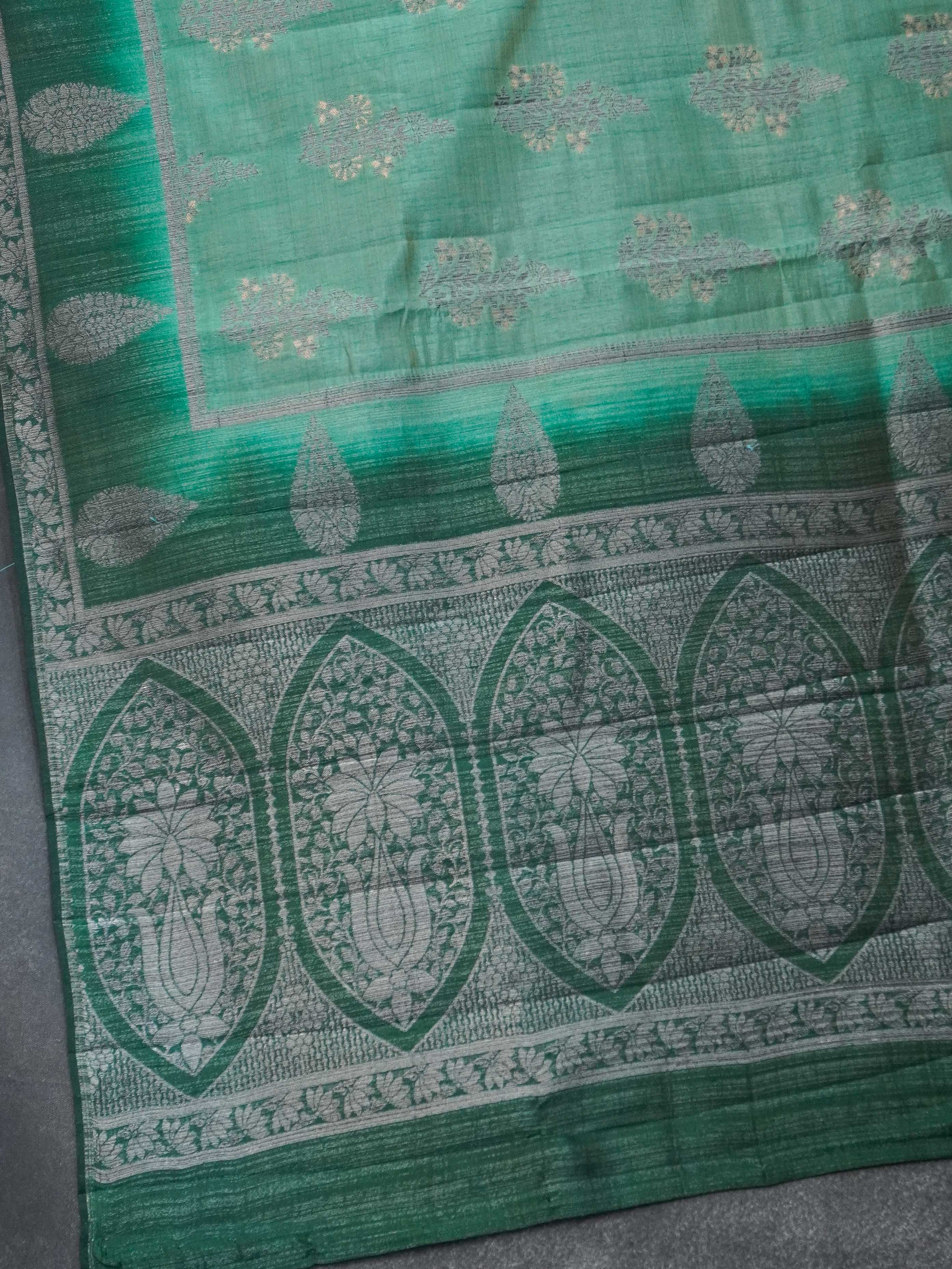 Semi Tussar Silk Saree | TTDS3192