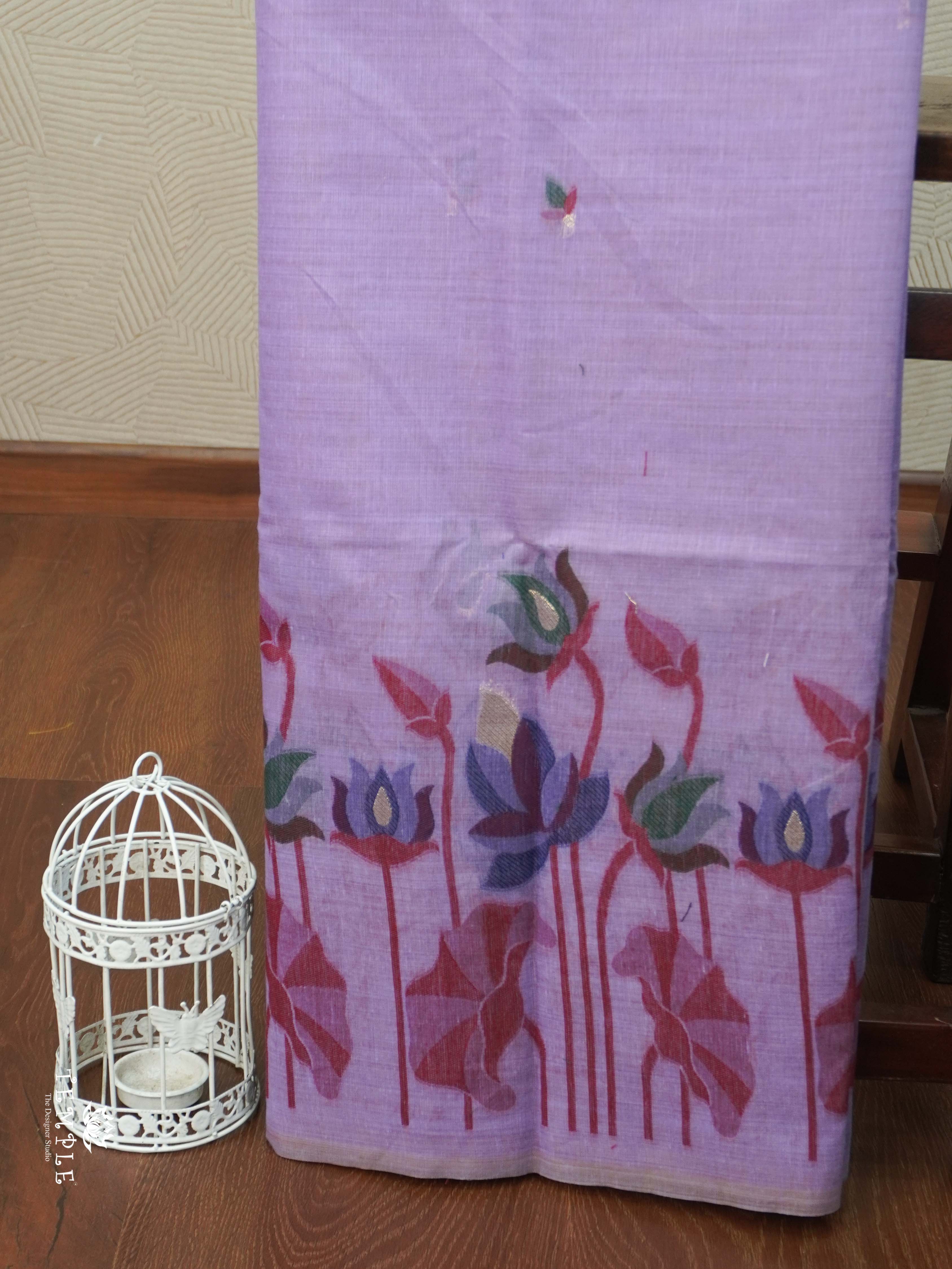 Jamdhani Design Munga Cotton Saree | TTDS2204
