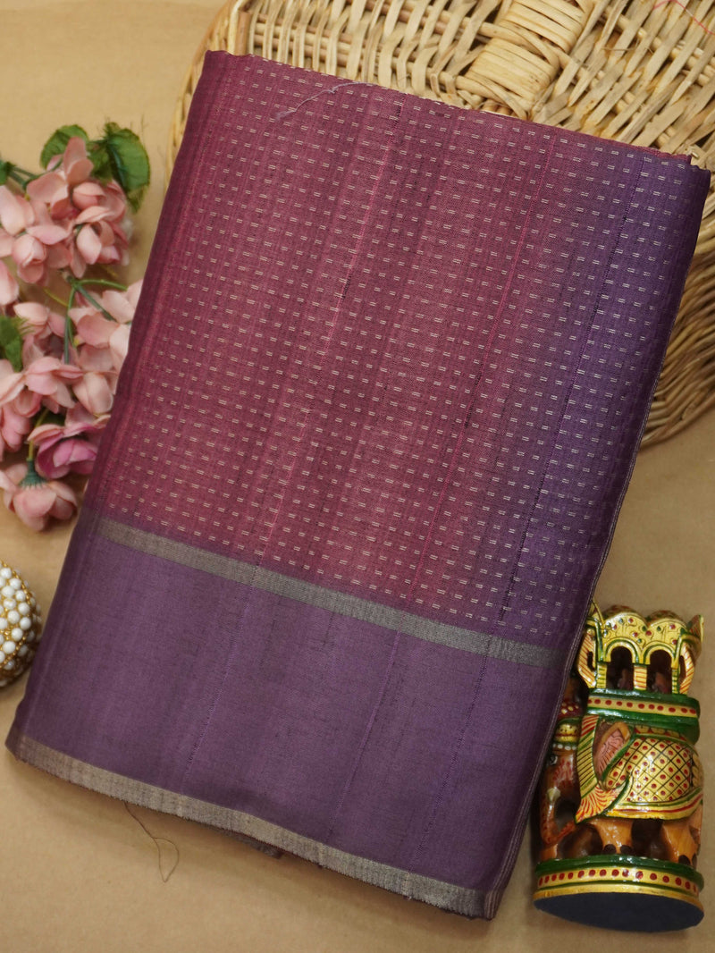 Handloom Matka Silk Saree | TTDS3647
