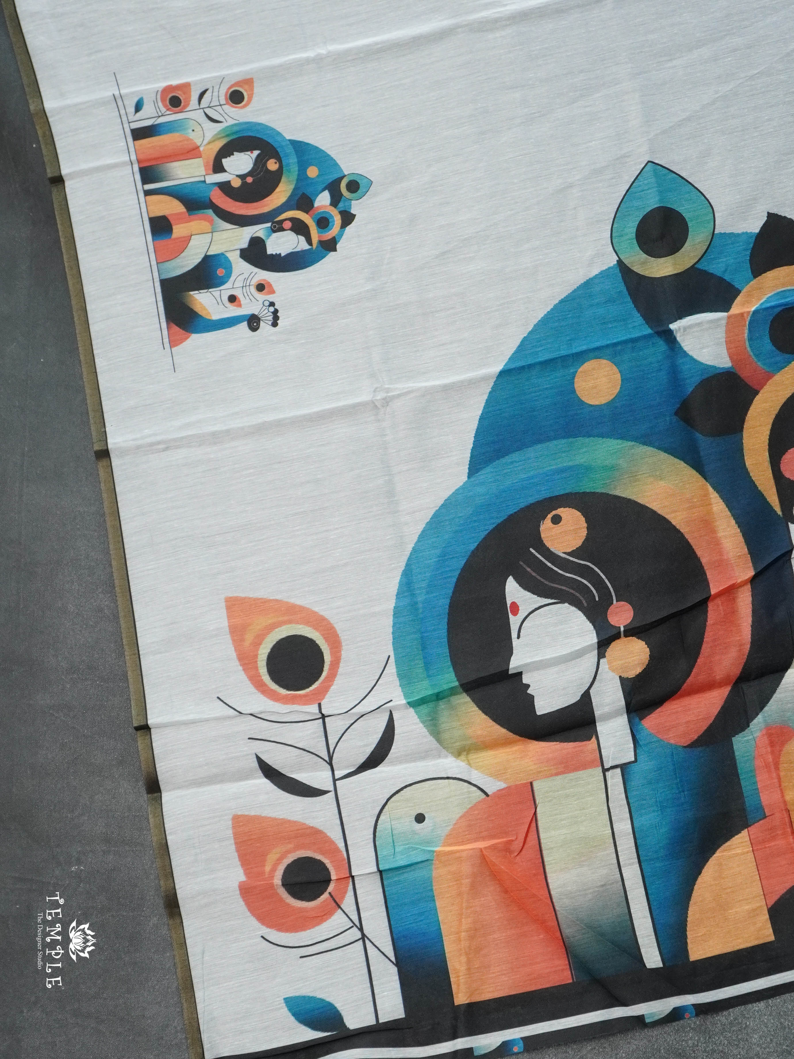 Chanderi Silk Cotton Saree | TTDS2772