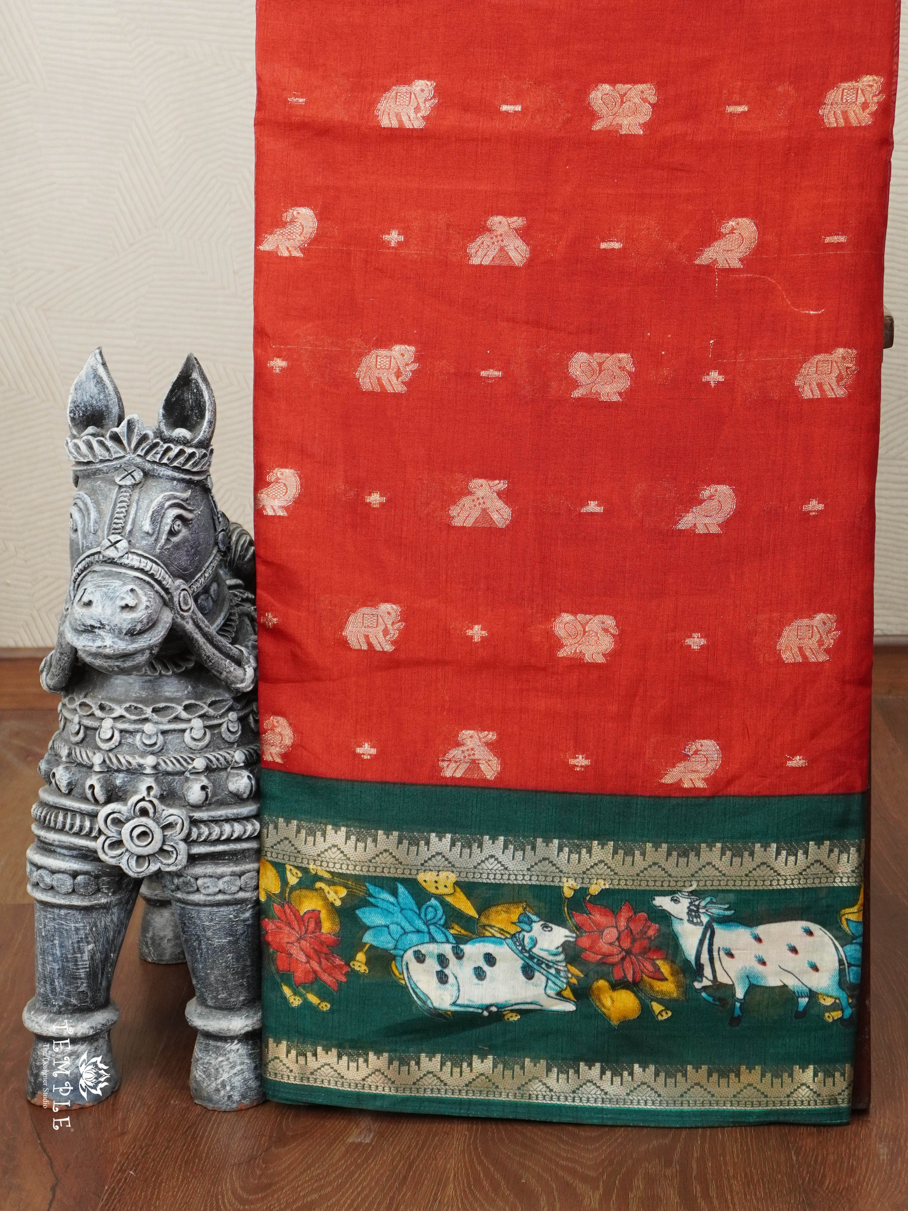 Fancy Cotton Saree | TTDS2775