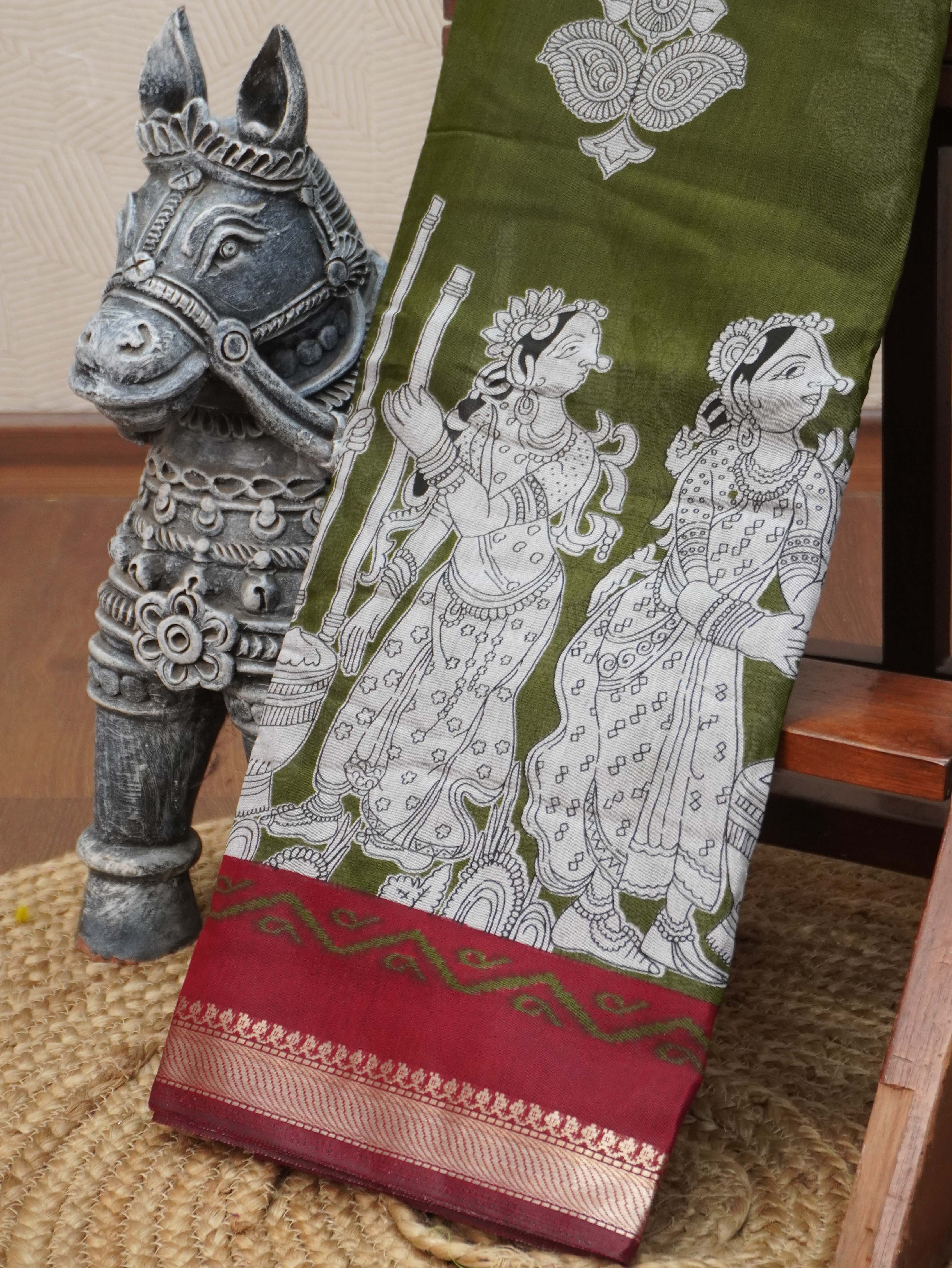 Mangalagiri Cotton Saree | TTDS3196