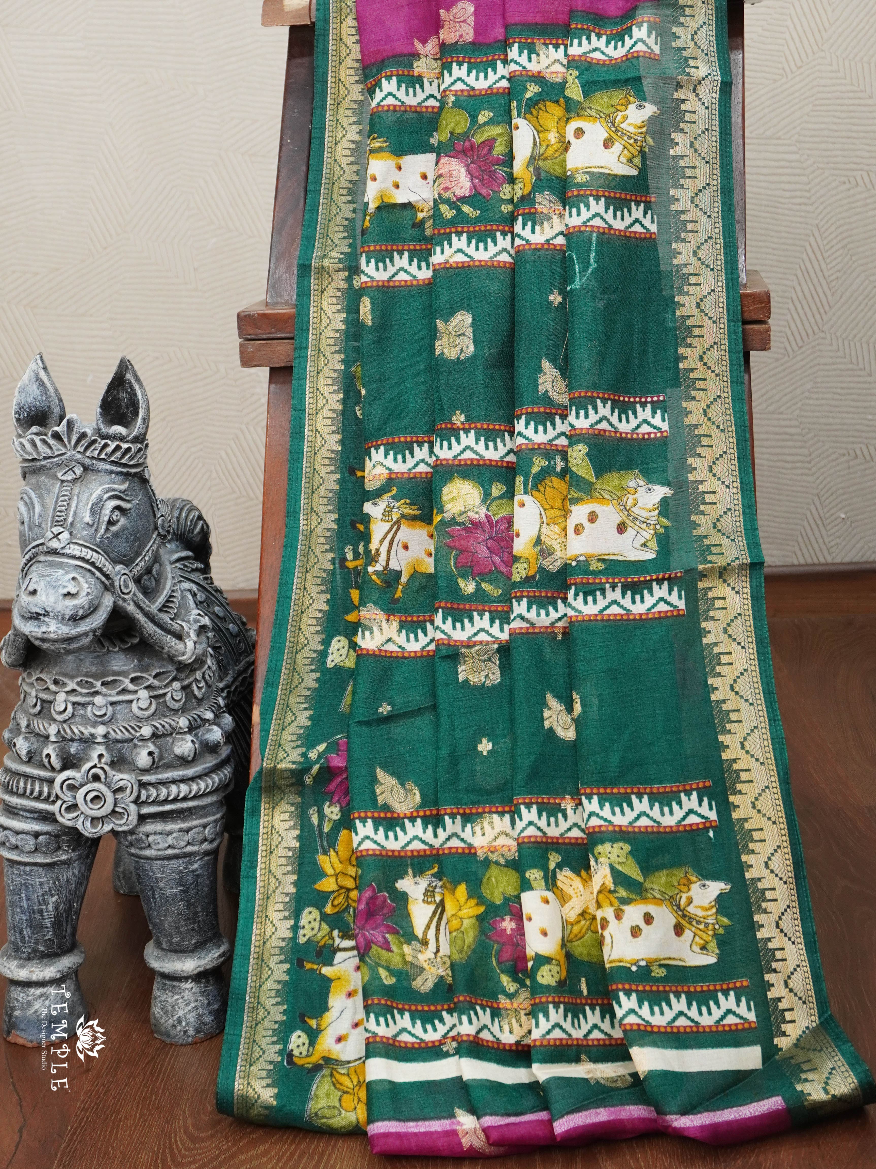 Fancy Cotton Saree | TTDS2775