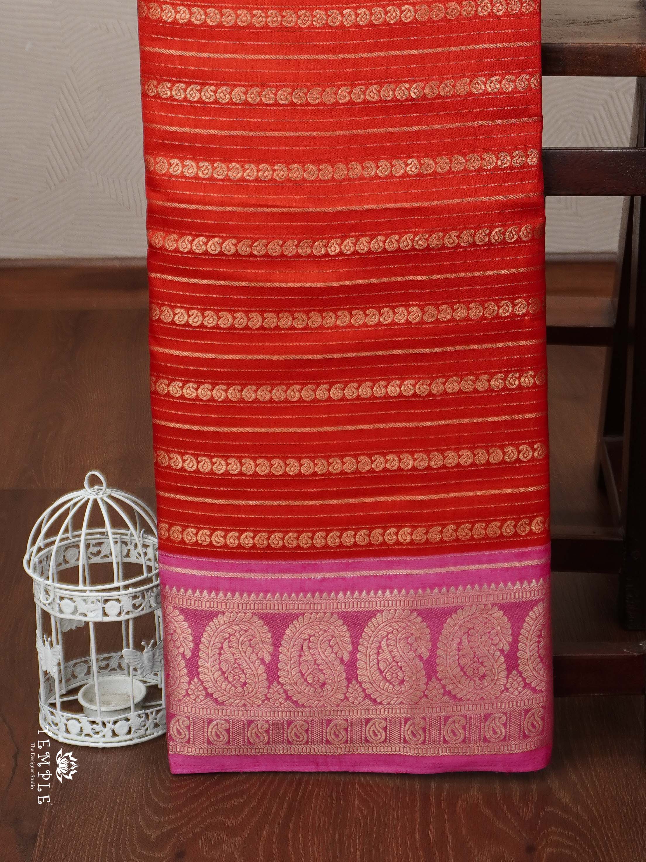 Semi Tussar Saree | TTDS2270
