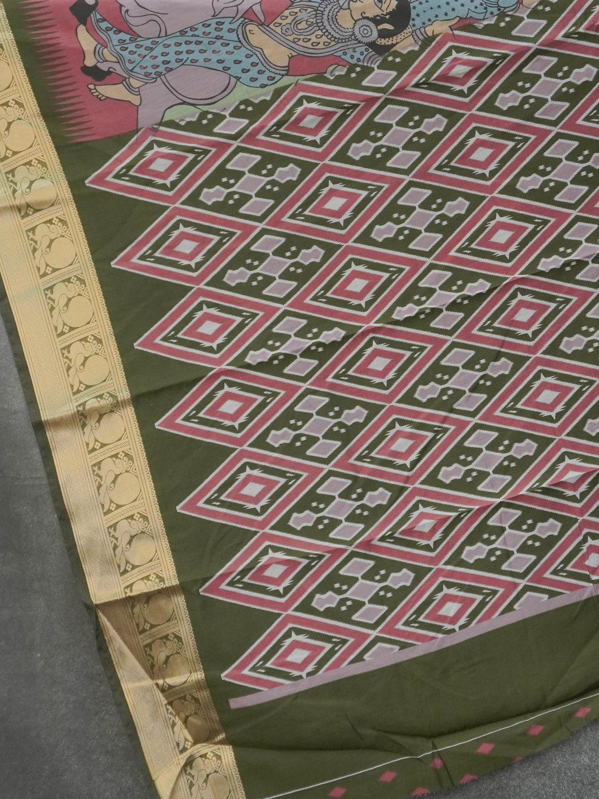 Mangalagiri Cotton Saree | TTDS3648