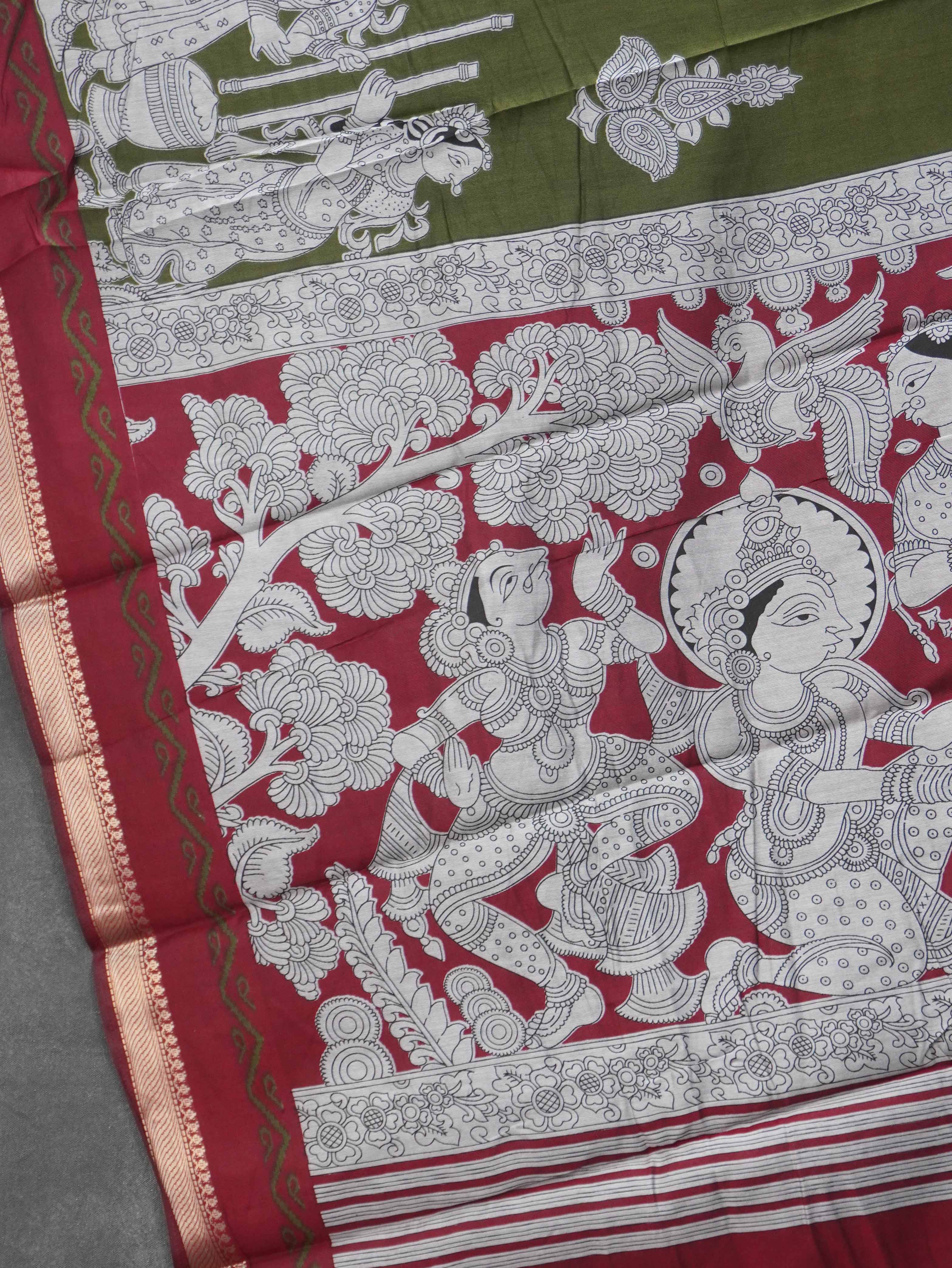 Mangalagiri Cotton Saree | TTDS3196