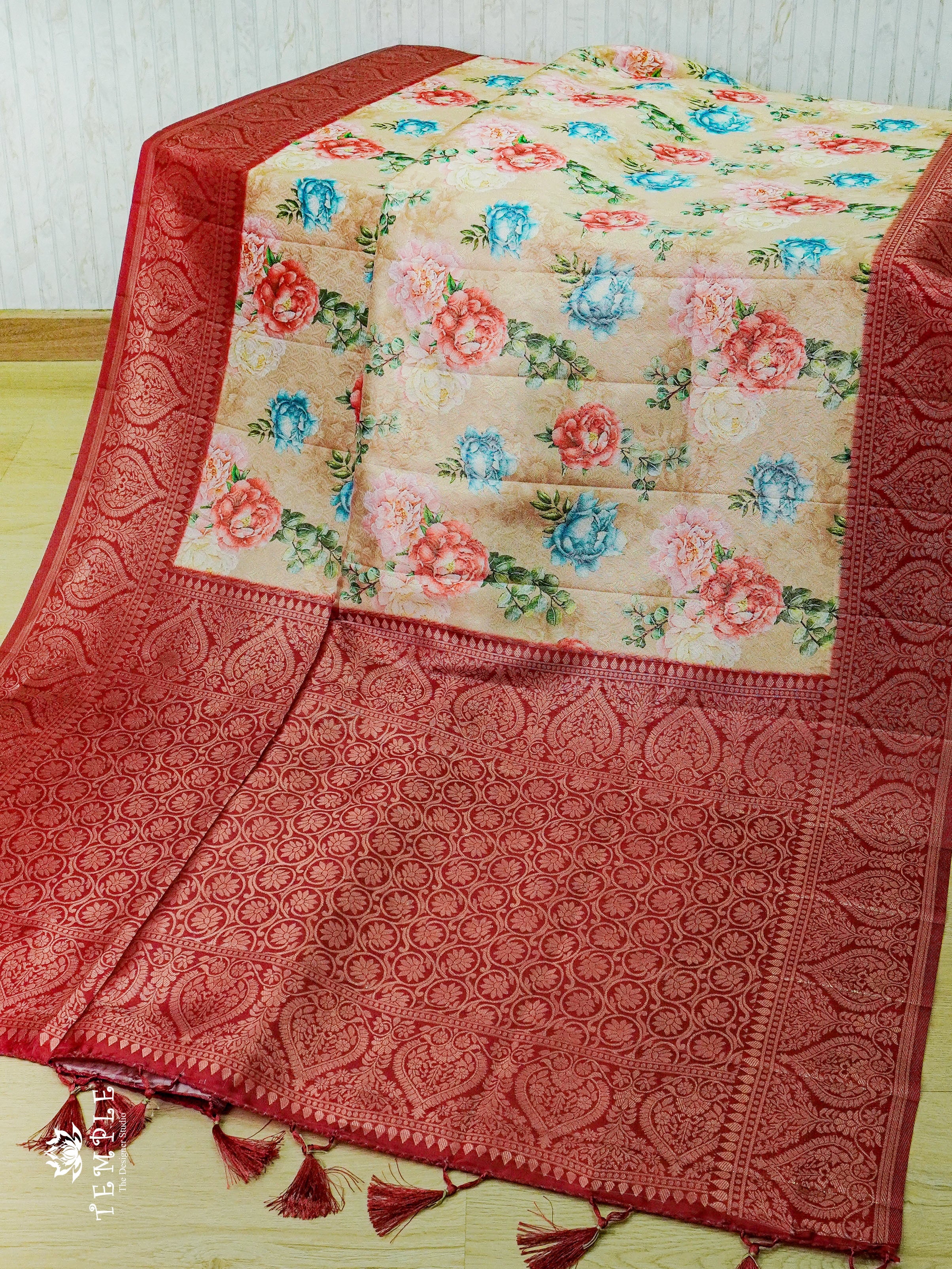 Banarasi Softy Silk Saree  | TTDS640