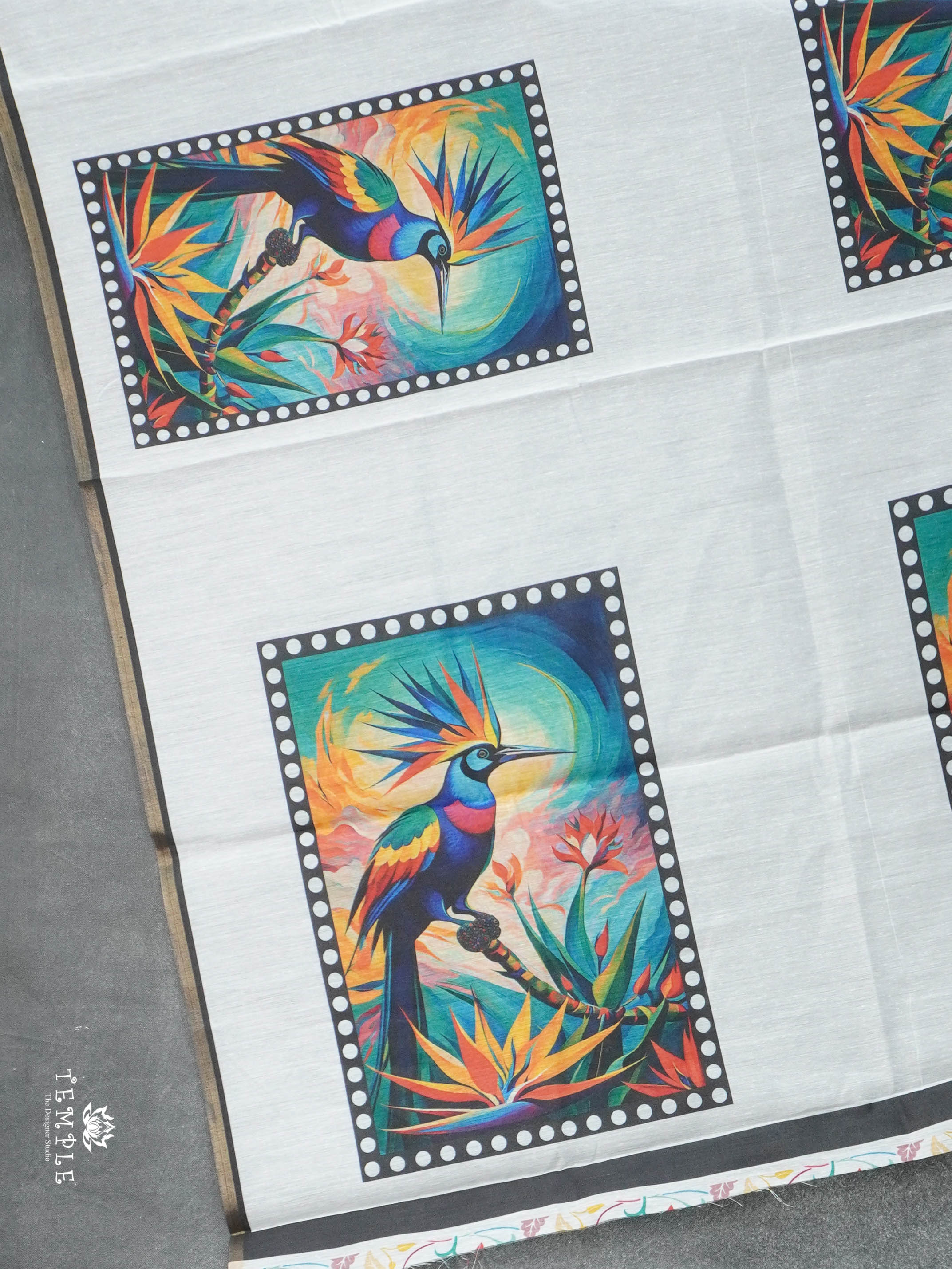 Chanderi Silk Cotton Saree | TTDS2773