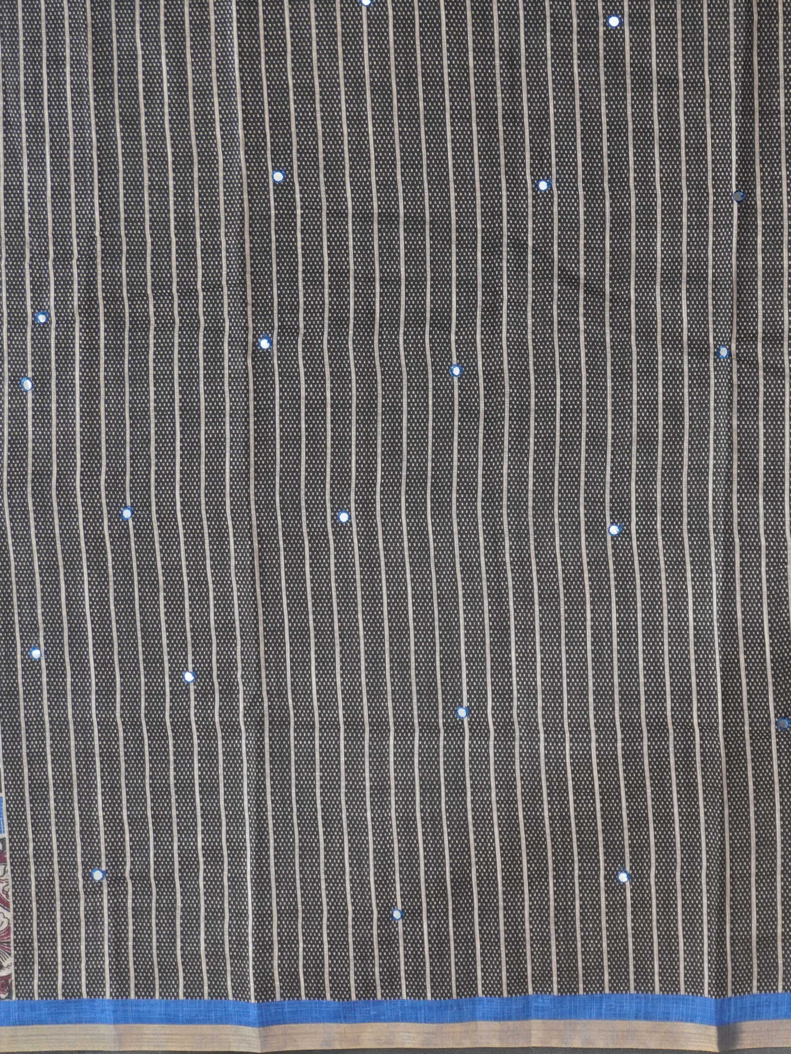 Linen Cotton Saree | TTDS3198