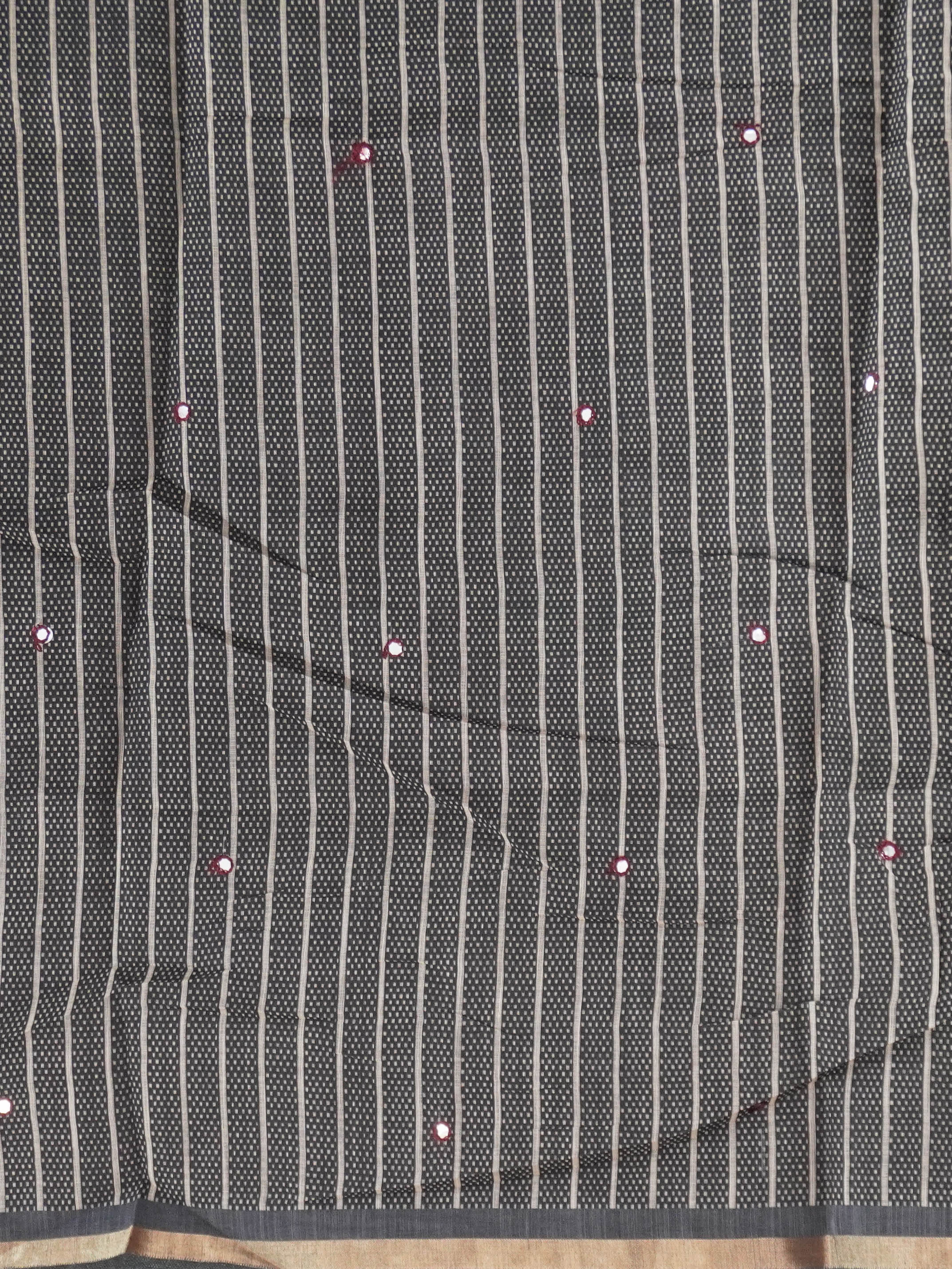 Linen Cotton Saree | TTDS3198