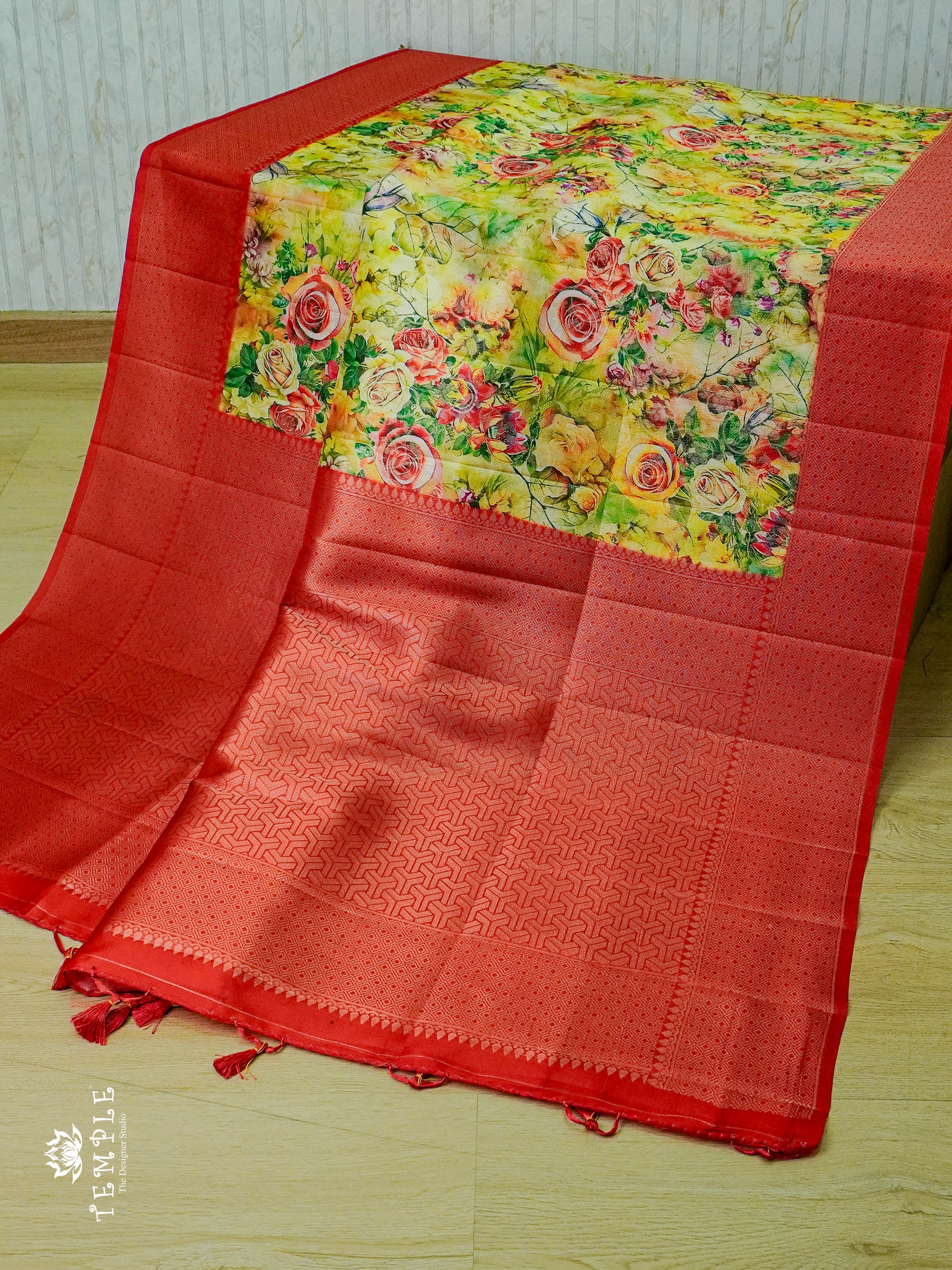 Banarasi Softy Silk Saree  | TTDS639