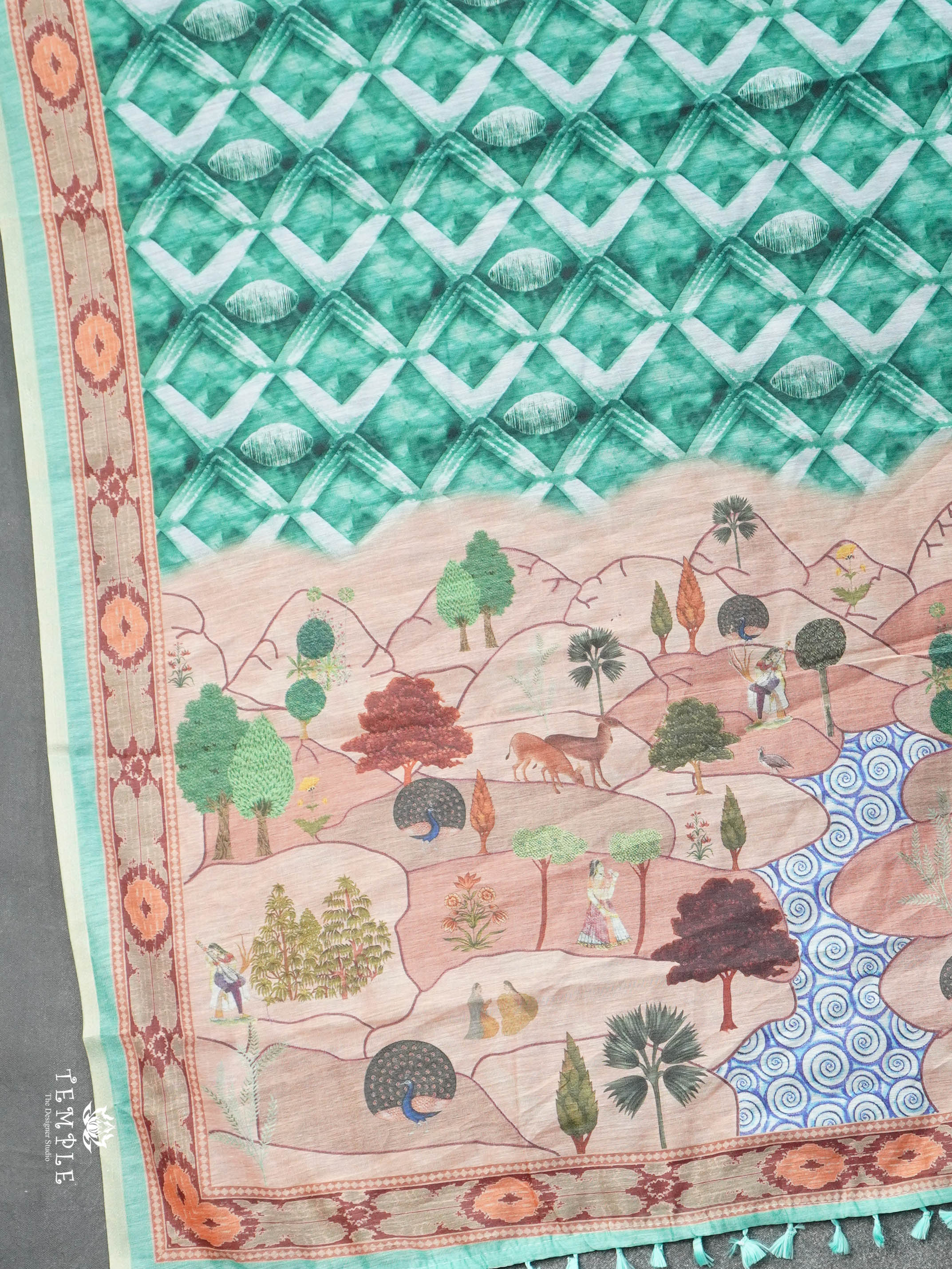 Chanderi Cotton Saree | TTDS2777