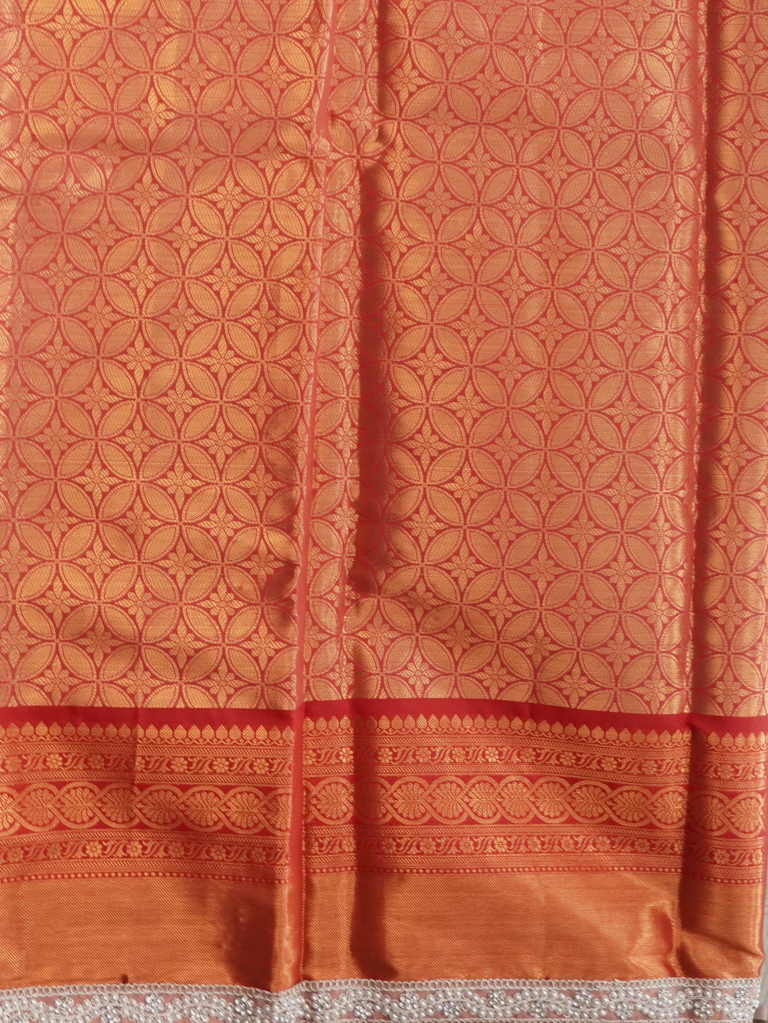 Kora Banarasi Silk Saree | TTDS3080