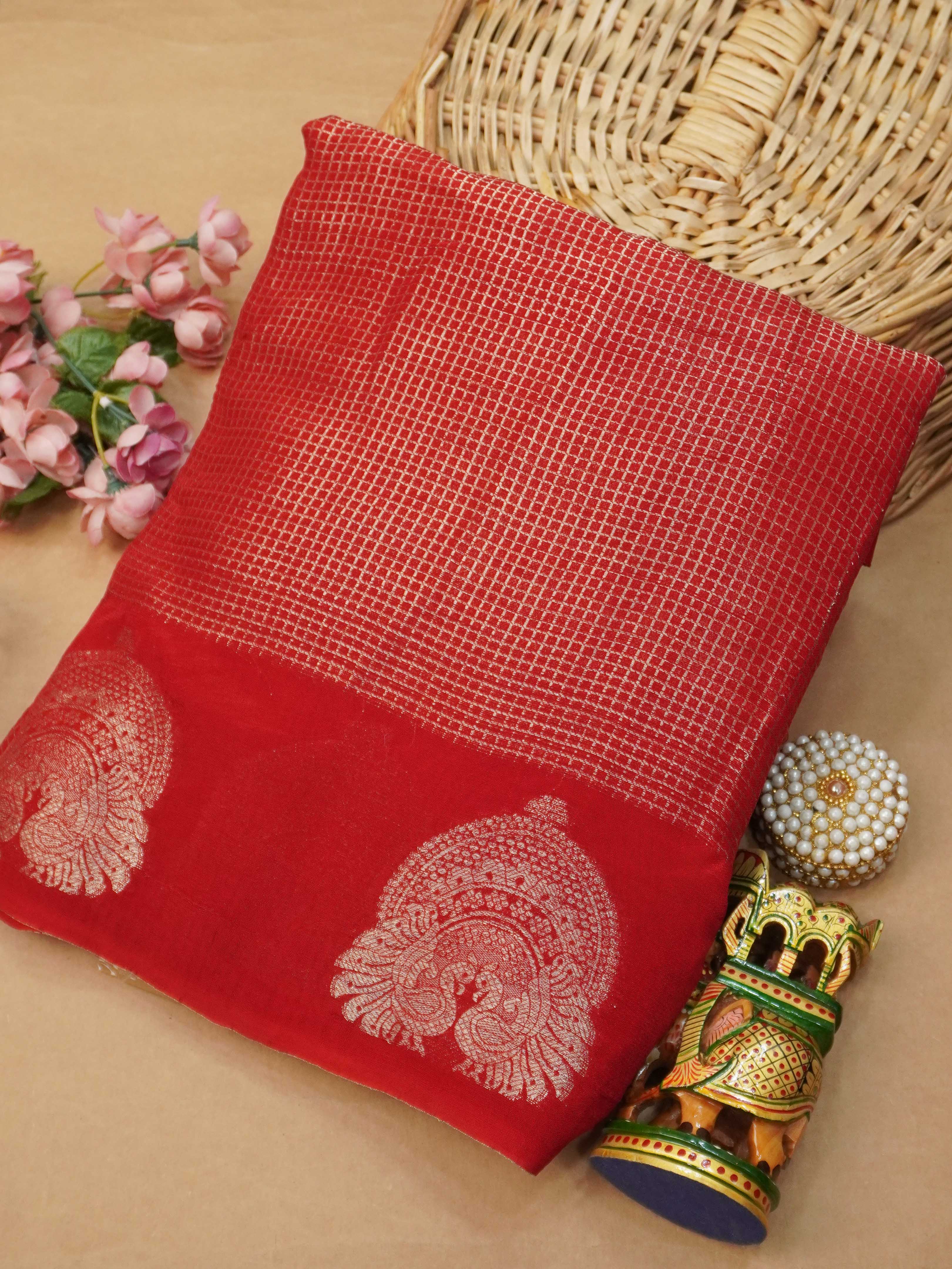 Linen Viscose Saree | TTDS3199