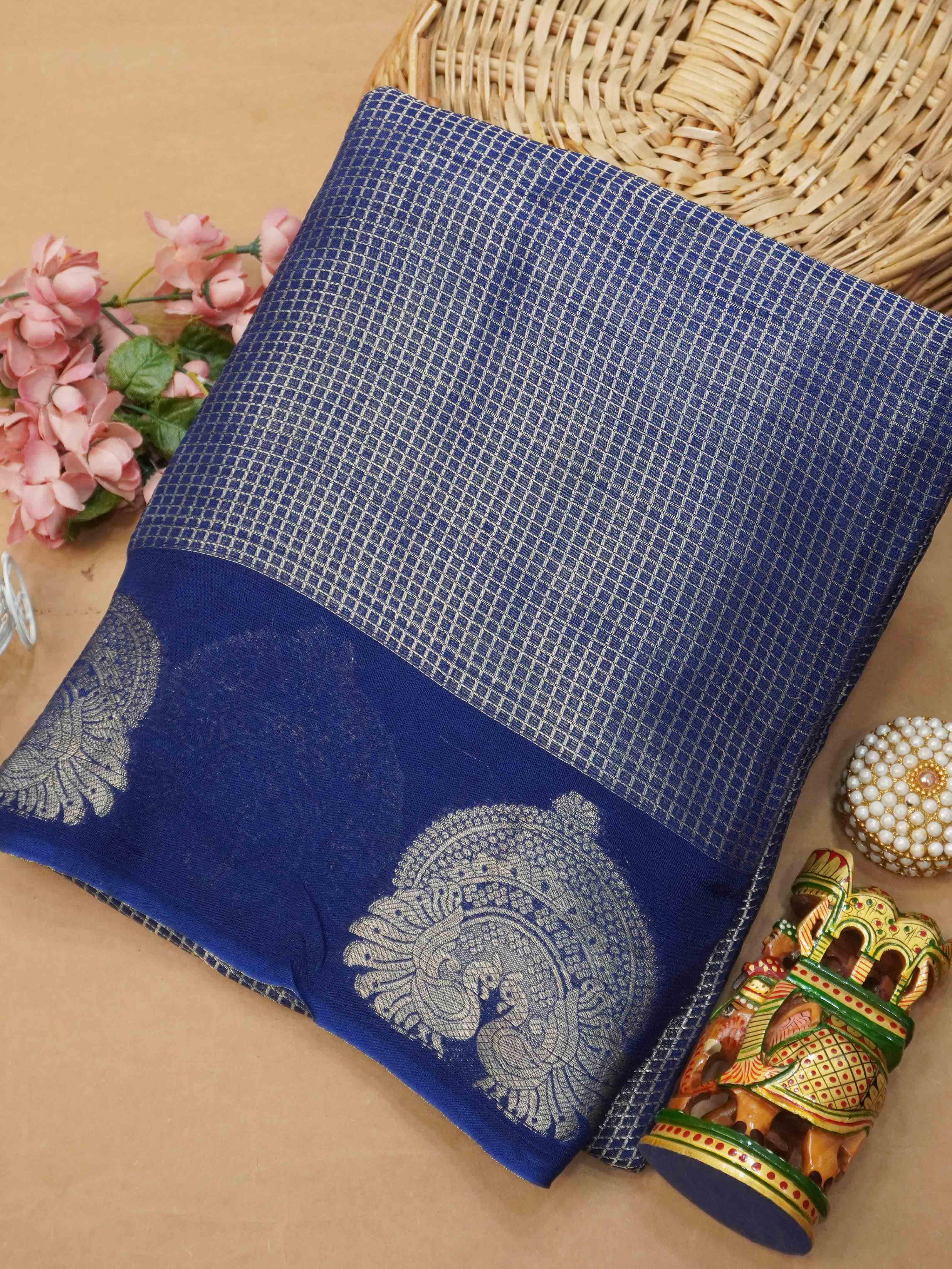 Linen Viscose Saree | TTDS3199