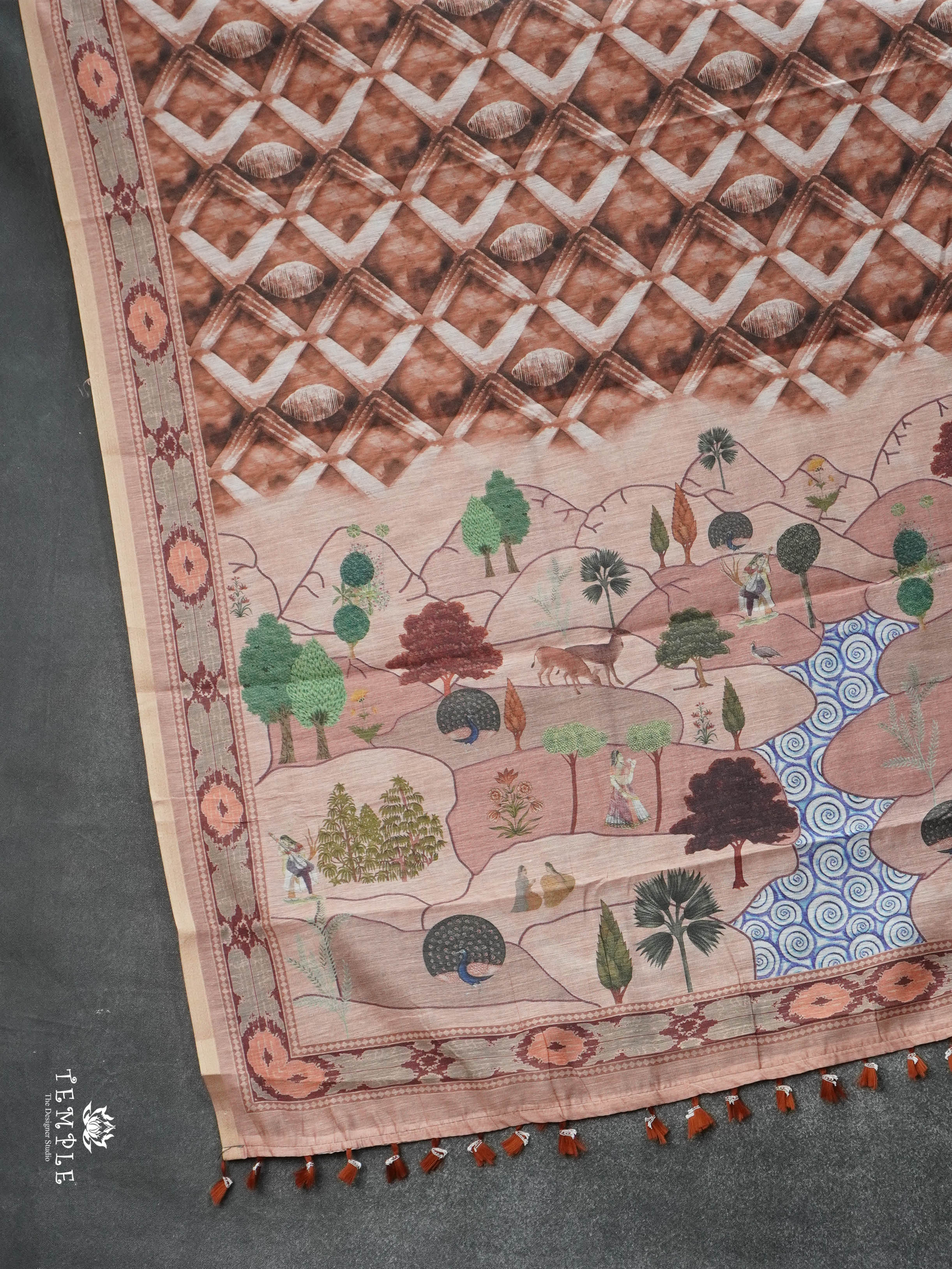 Chanderi Cotton Saree | TTDS2777