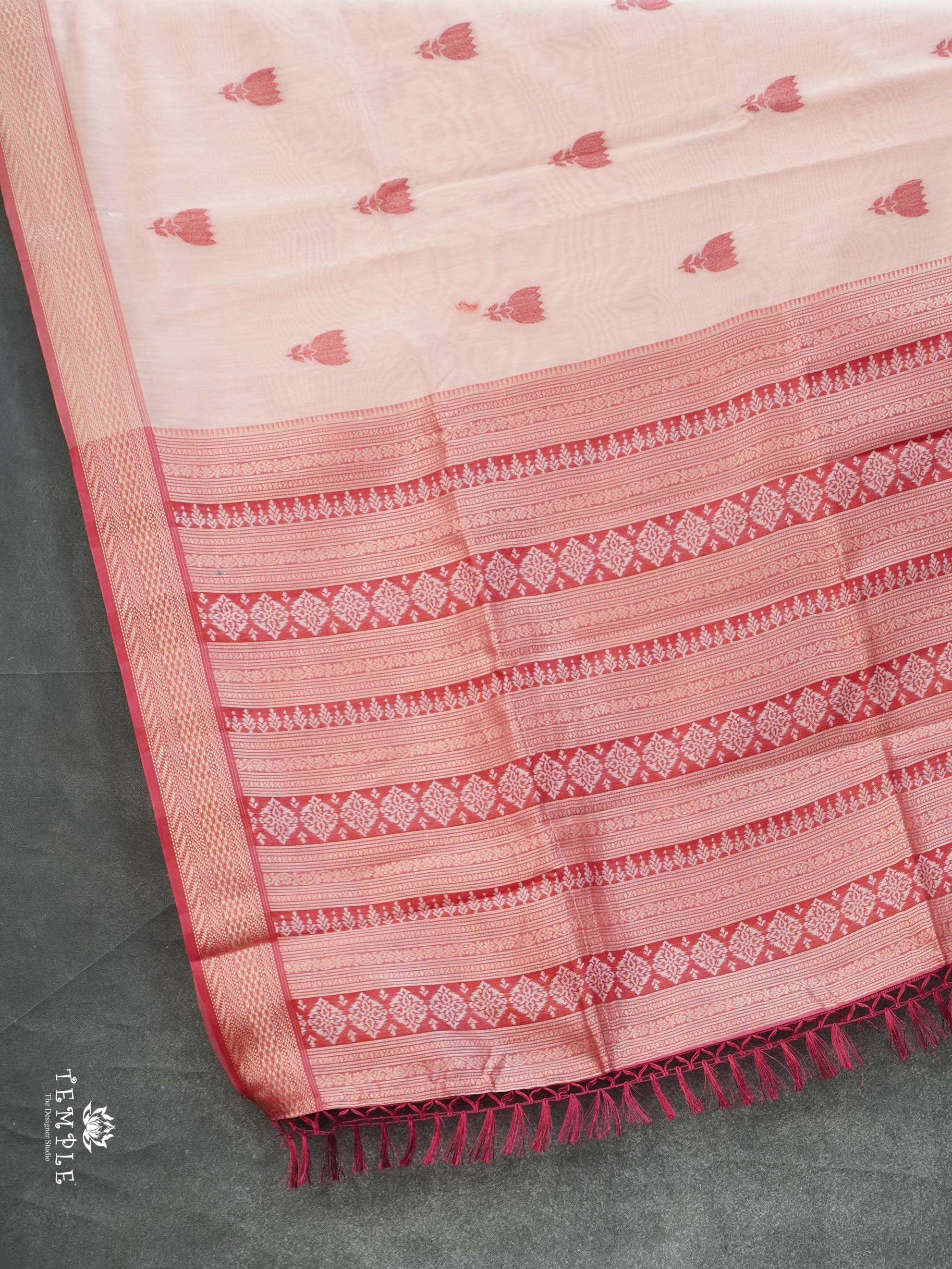 Chanderi Cotton saree | TTDS2203