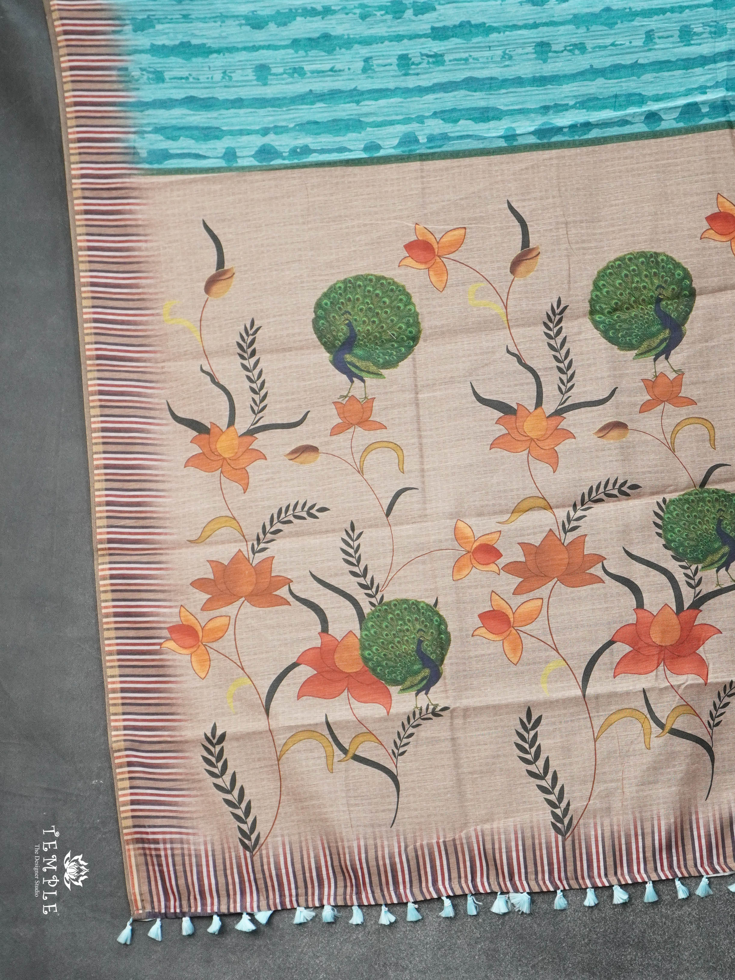 Chanderi Cotton Saree | TTDS2776