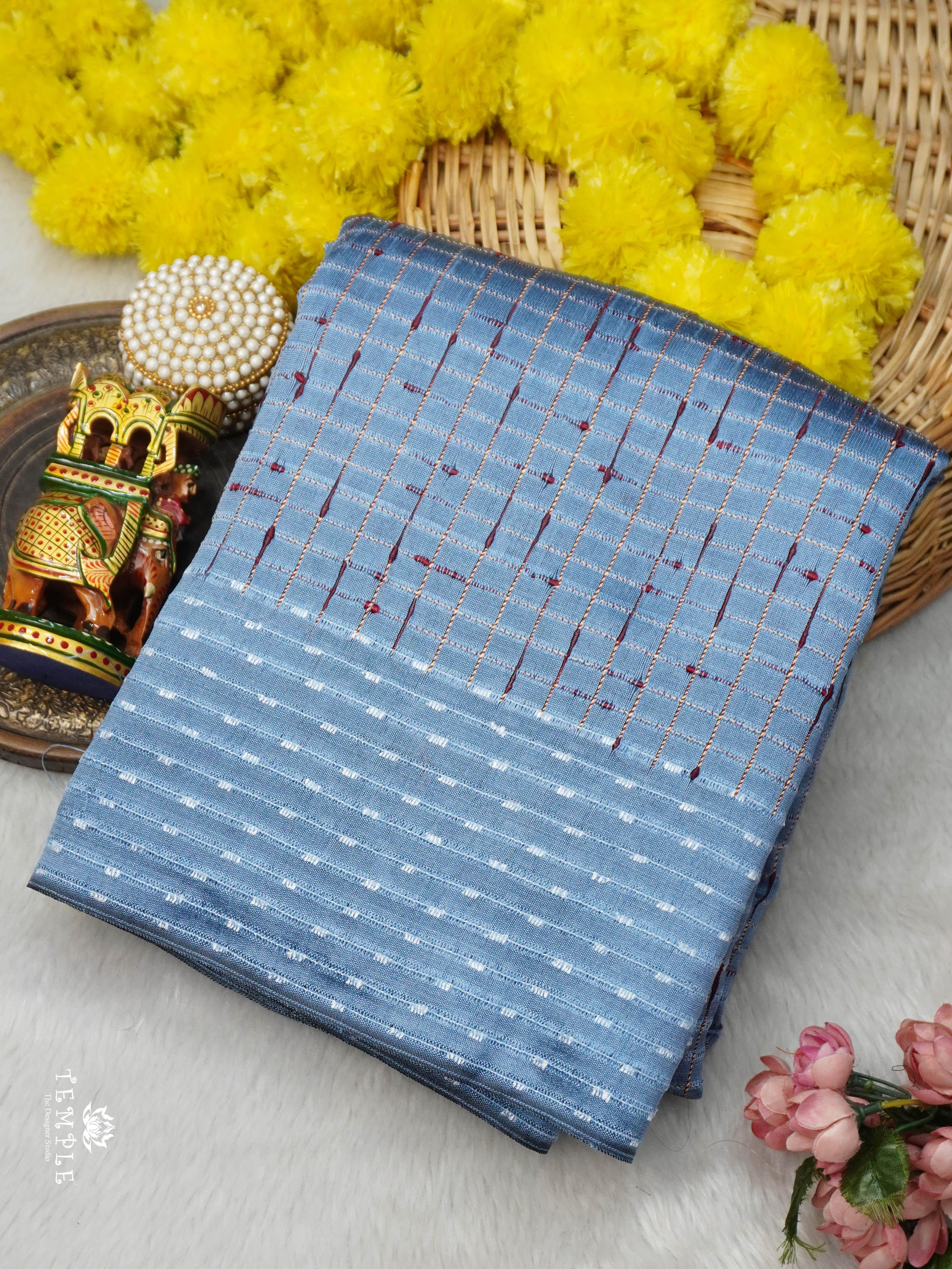 Handloom Tussar Silk Saree | TTDS2337