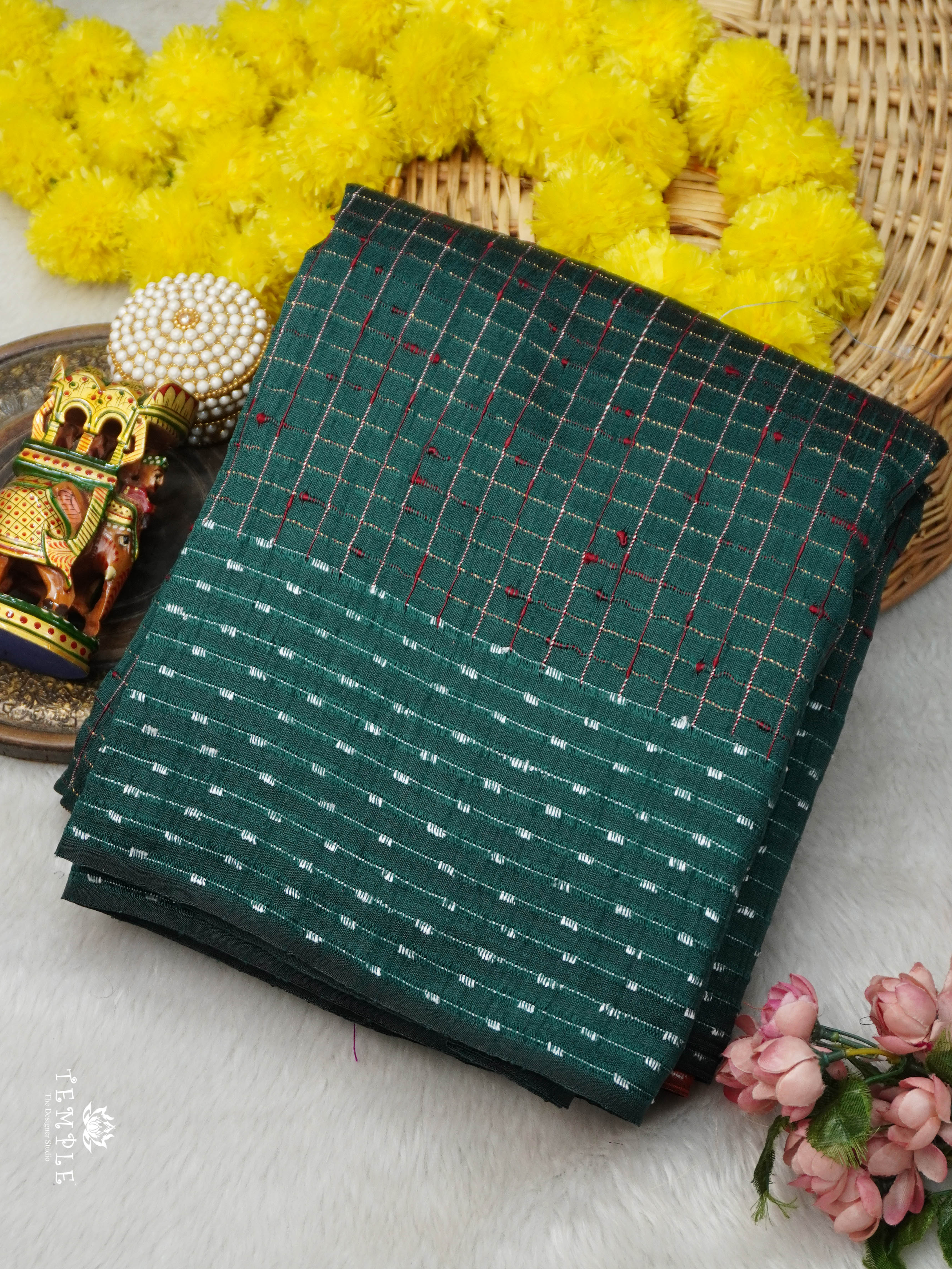 Handloom Raw Silk Saree | TTDS2337