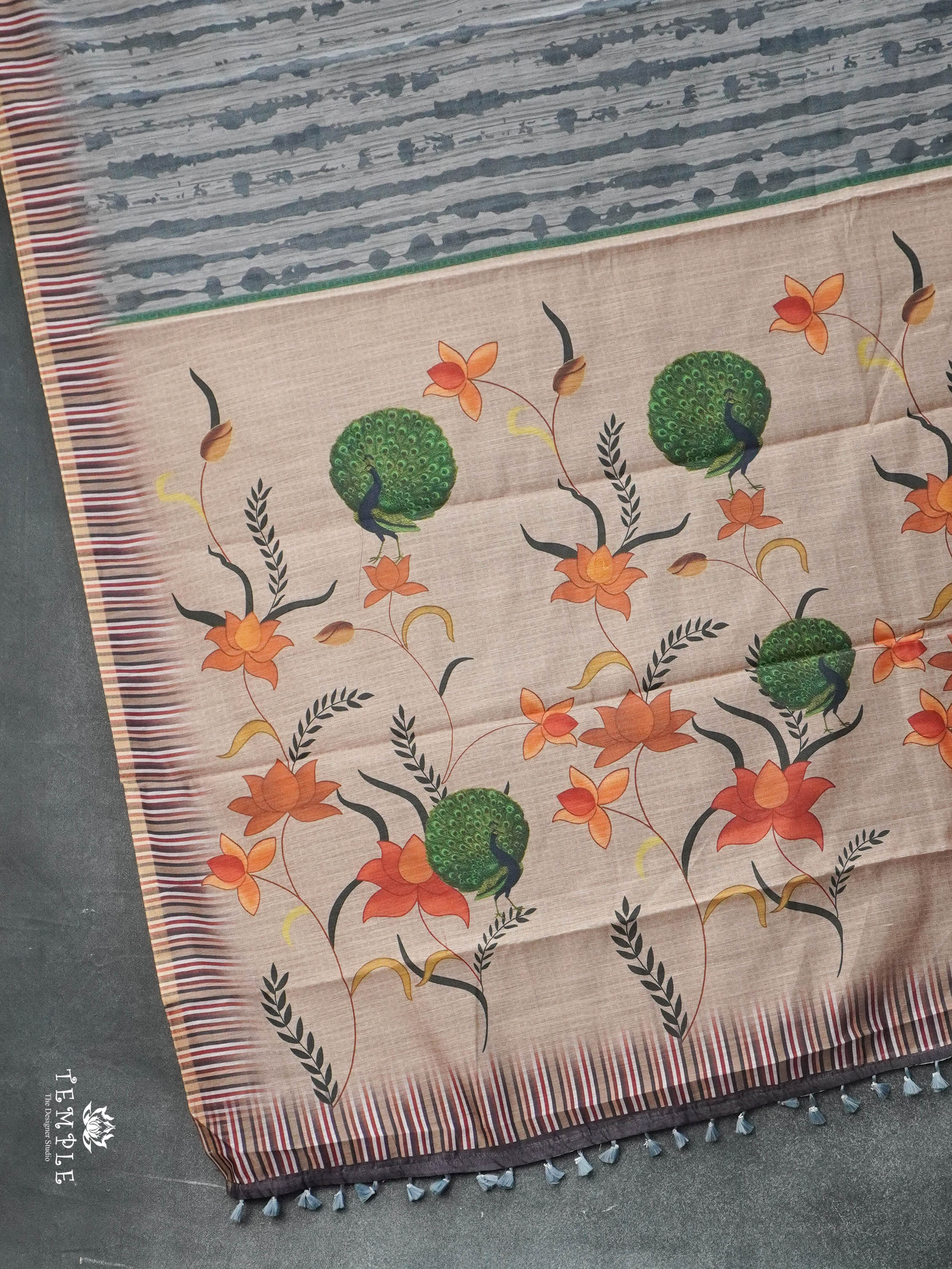 Chanderi Cotton Saree | TTDS2776